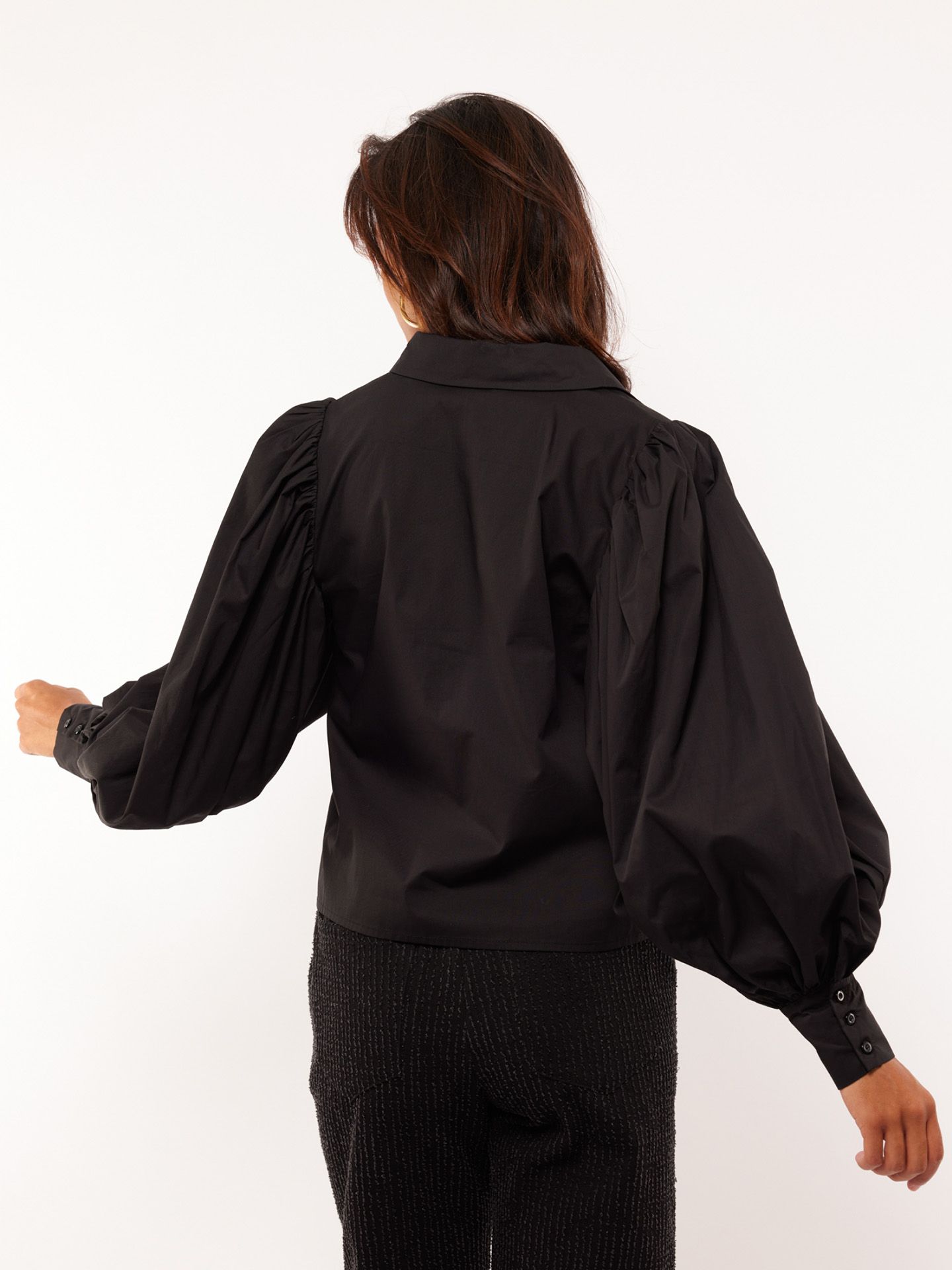 Fluresk Blouse Vai Zwart 00079291-7500