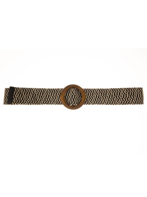 Schijvens mode Riem Lola Zwart 2900073358016