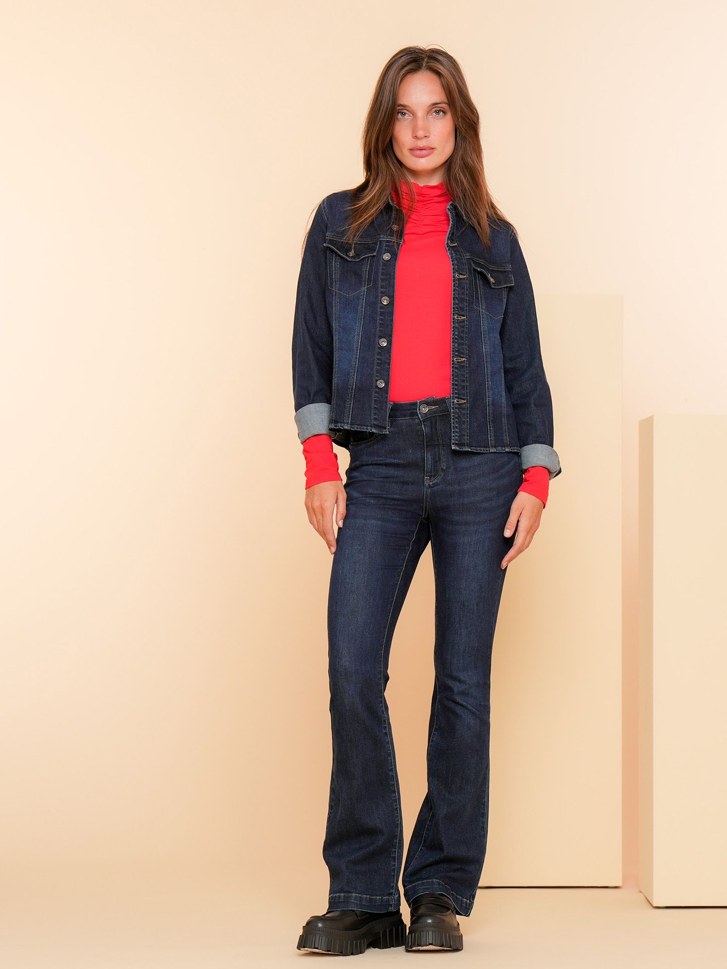 Geisha Jeans Mae Blauw 00079332-581