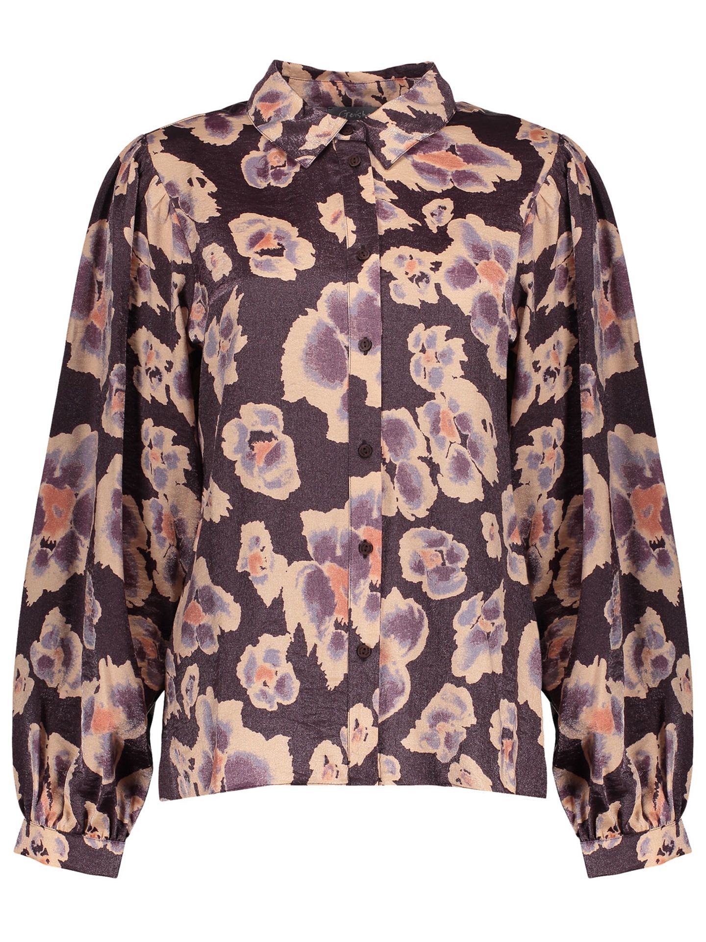 Geisha Blouse Larissa Paars 00079345-4220