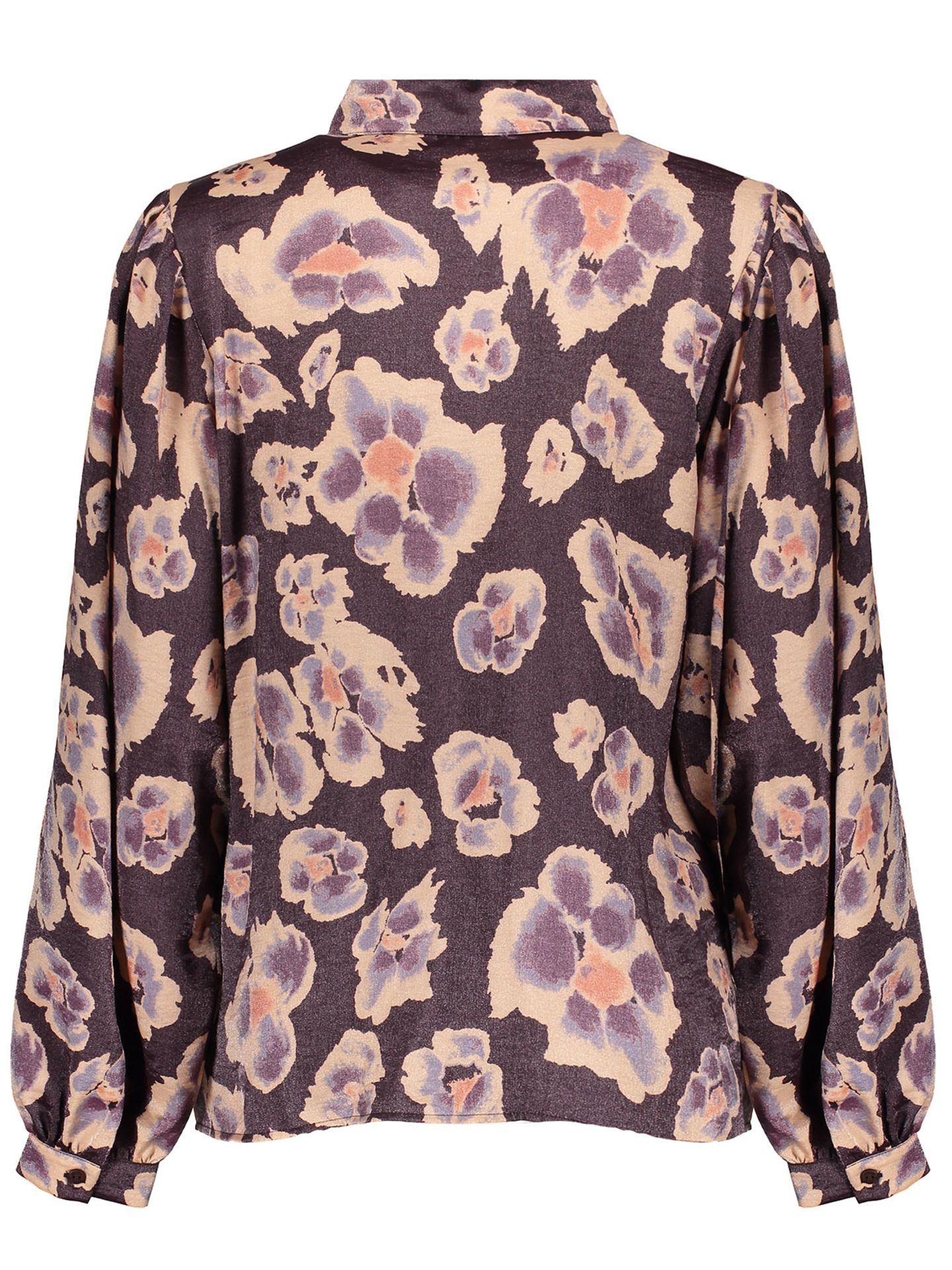 Geisha Blouse Larissa Paars 00079345-4220