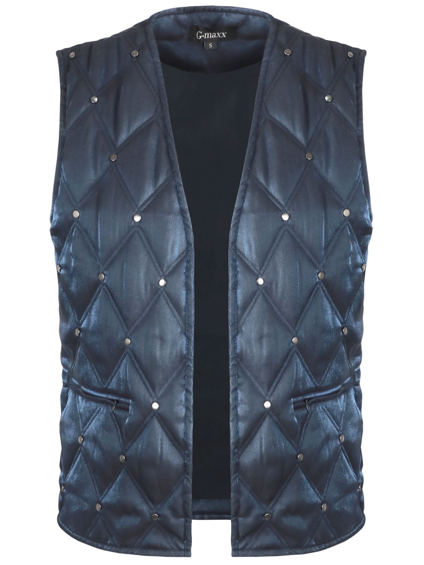 G-Maxx Gilet Ellinora Blauw 00079398-1500