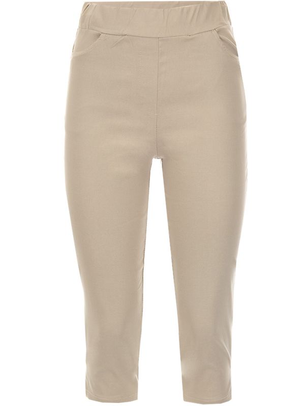 FOS Fashion Broek Bobbie 3/4 Taupe 2900073589052