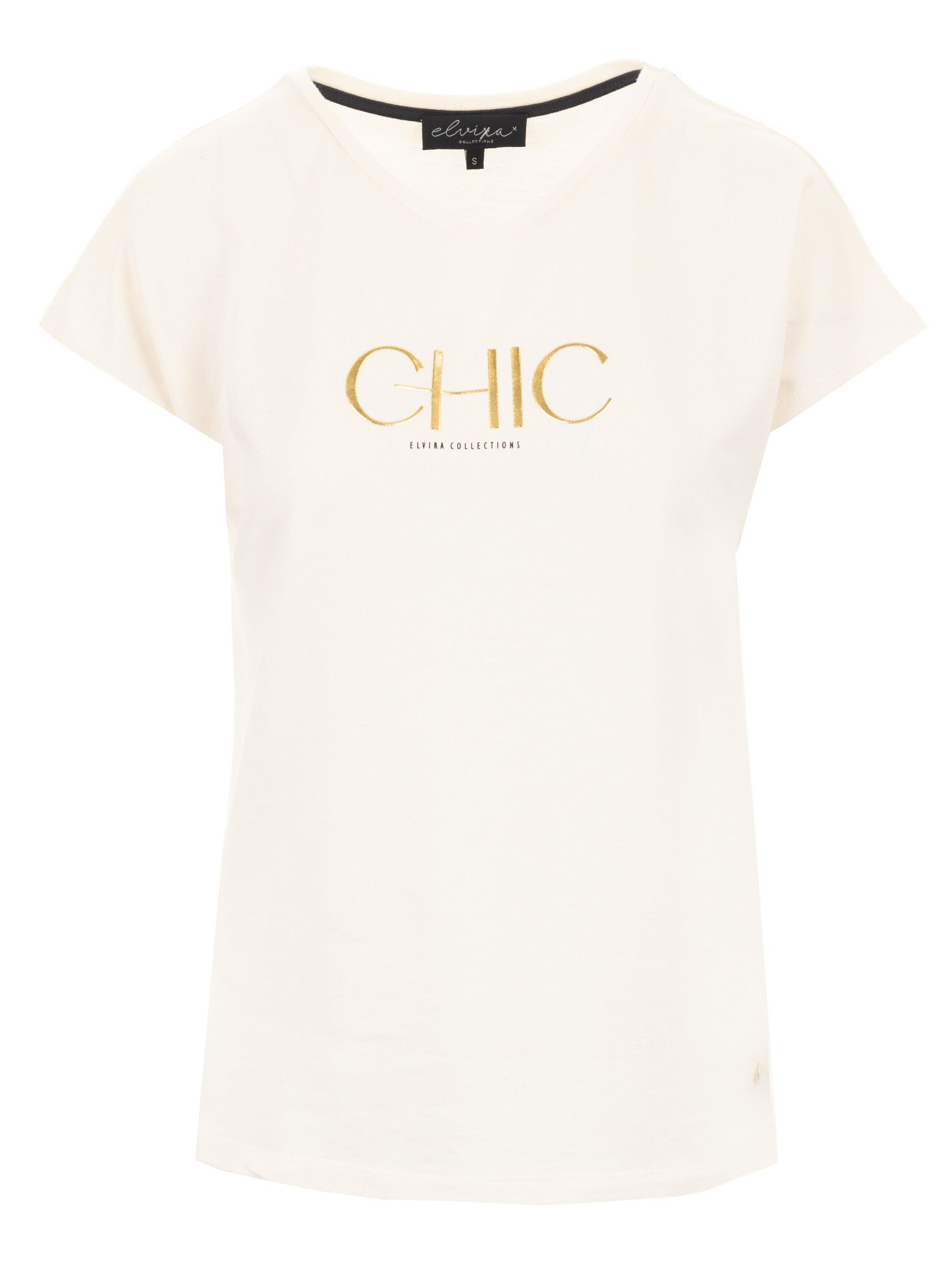 Elvira Collections T-shirt Chic Blauw 2900073635032