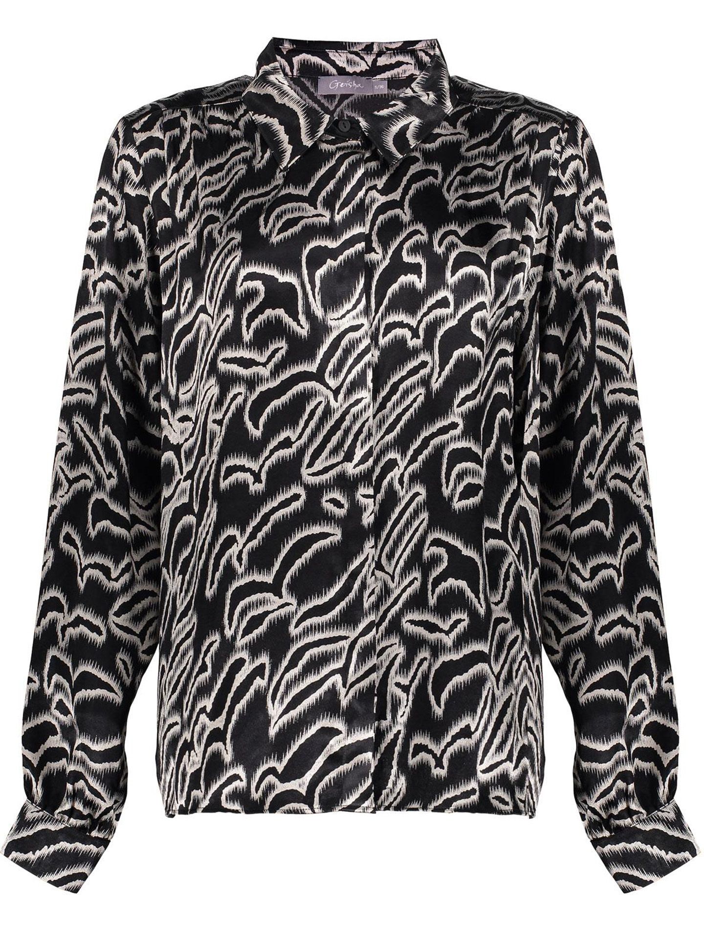 Geisha Blouse Lieke Zwart 00079604-7500