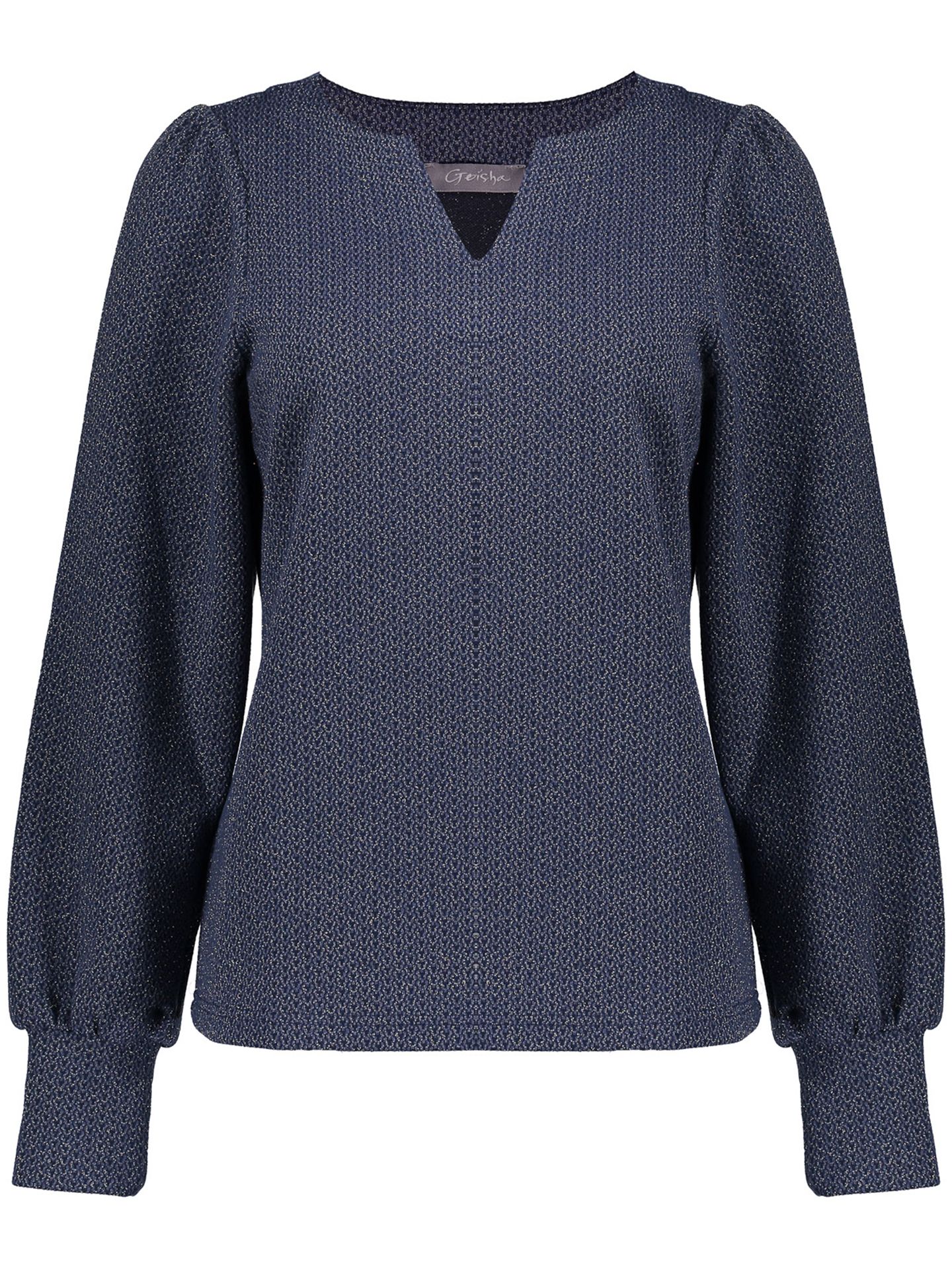 Geisha Sweater Puck Blauw 00079608-1500