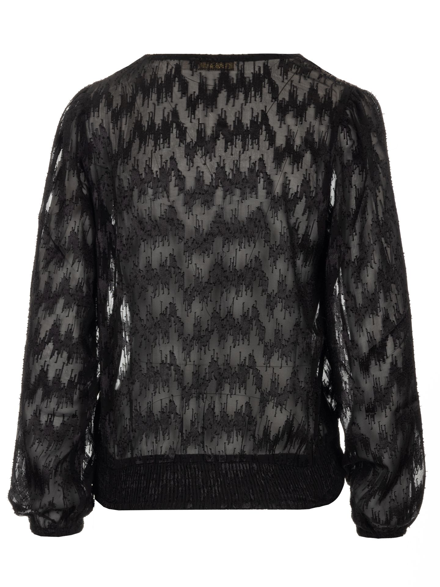 SAAR Blouse Nina Zwart 00079649-7500