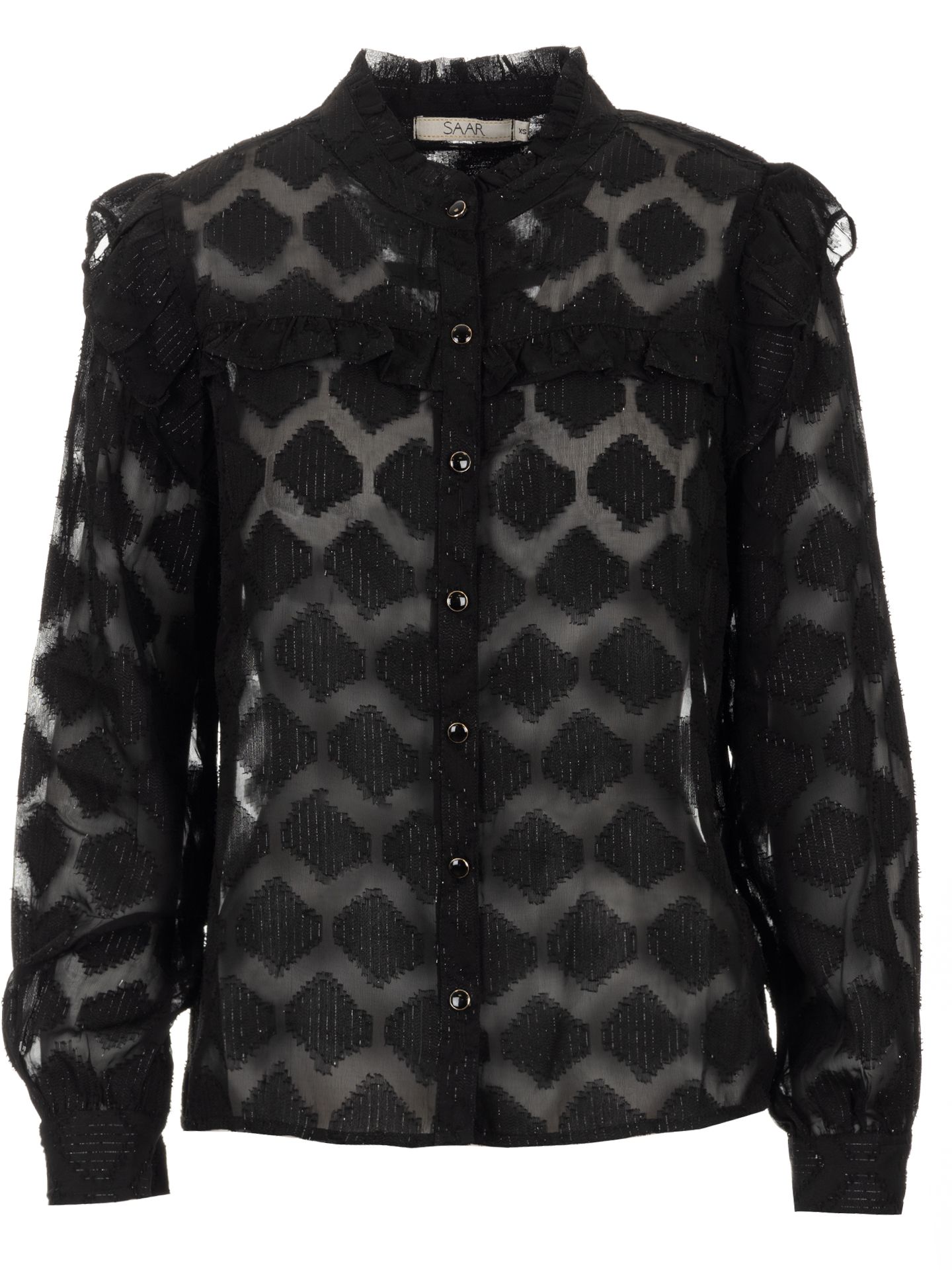 SAAR Blouse novi Zwart 2900073853016