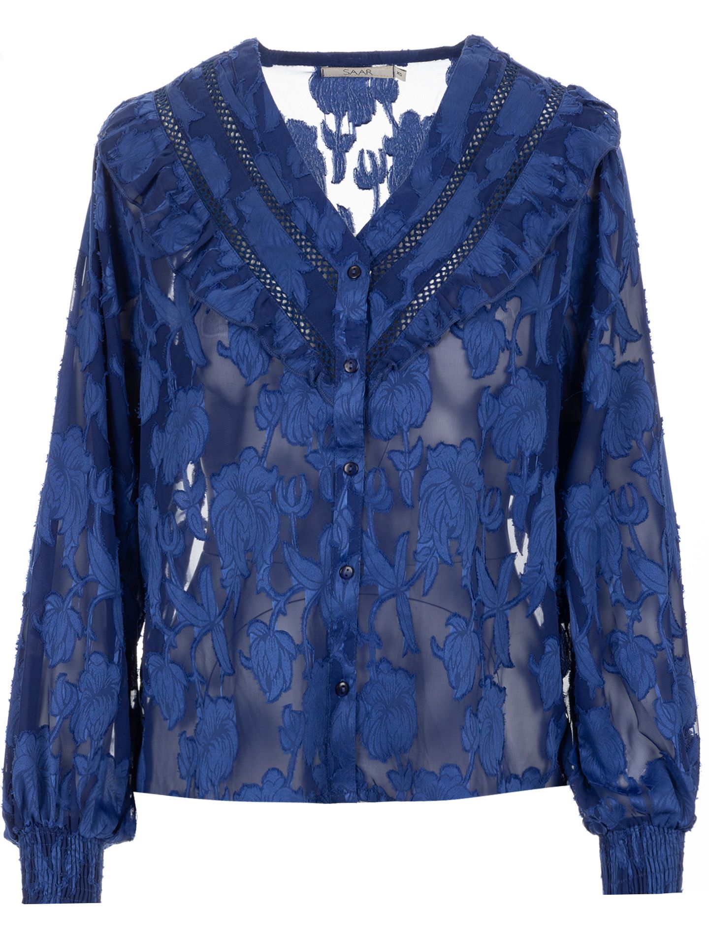 SAAR Blouse Nien Blauw 00079652-1400