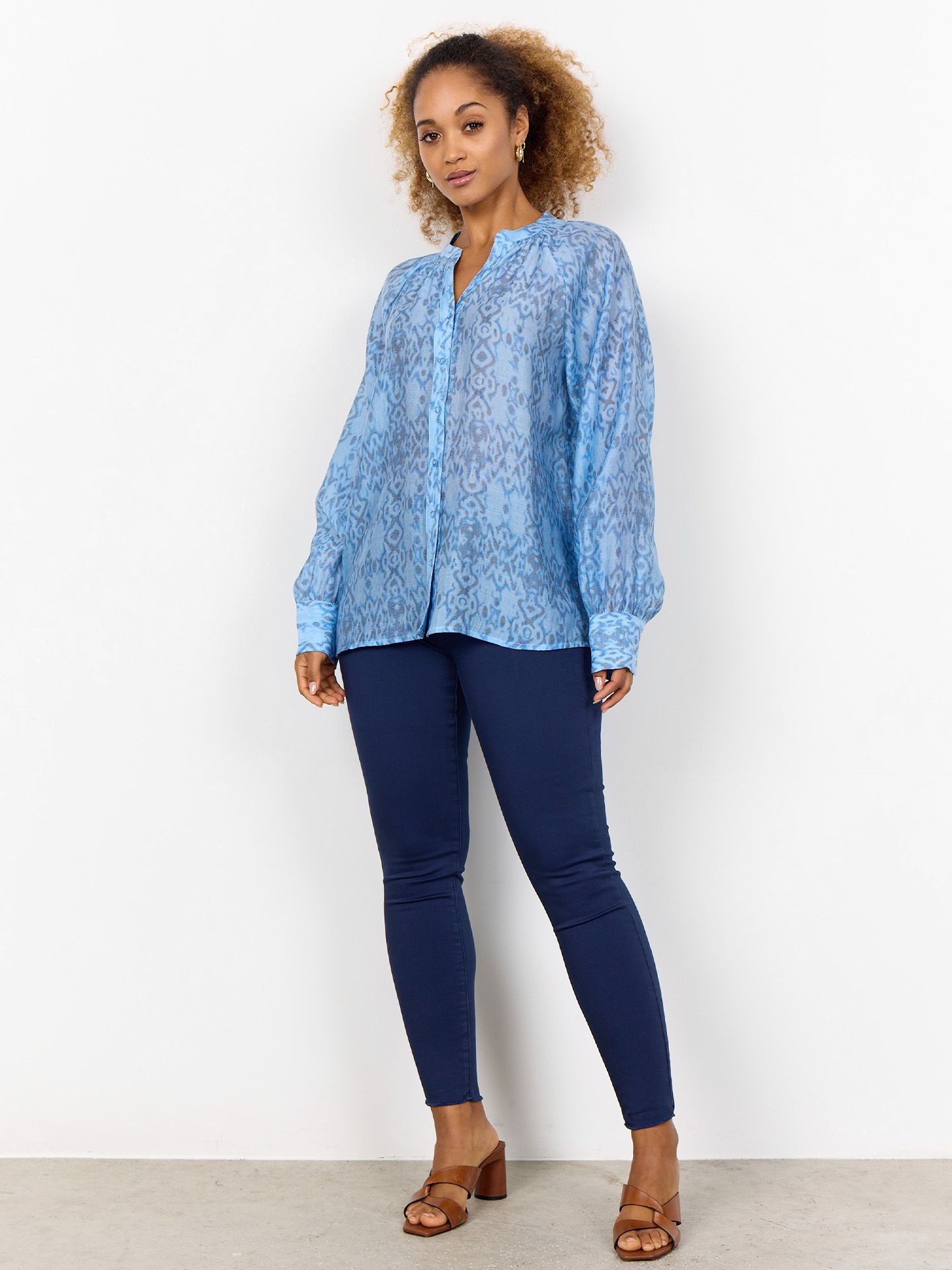 Soyaconcept Blouse Oswin Blauw 00079662-1600