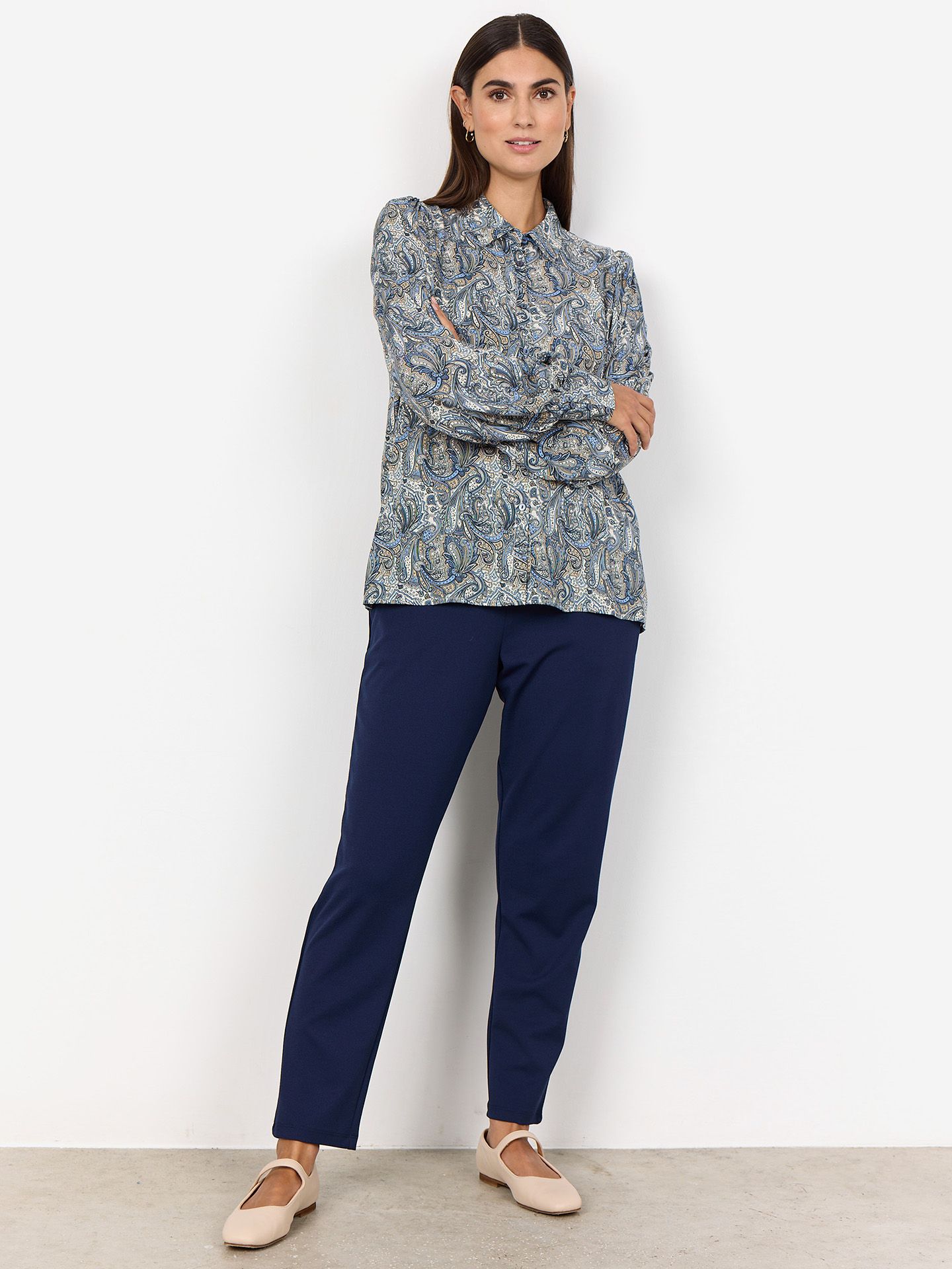 Soyaconcept Blouse Odile Blauw 00079665-1600