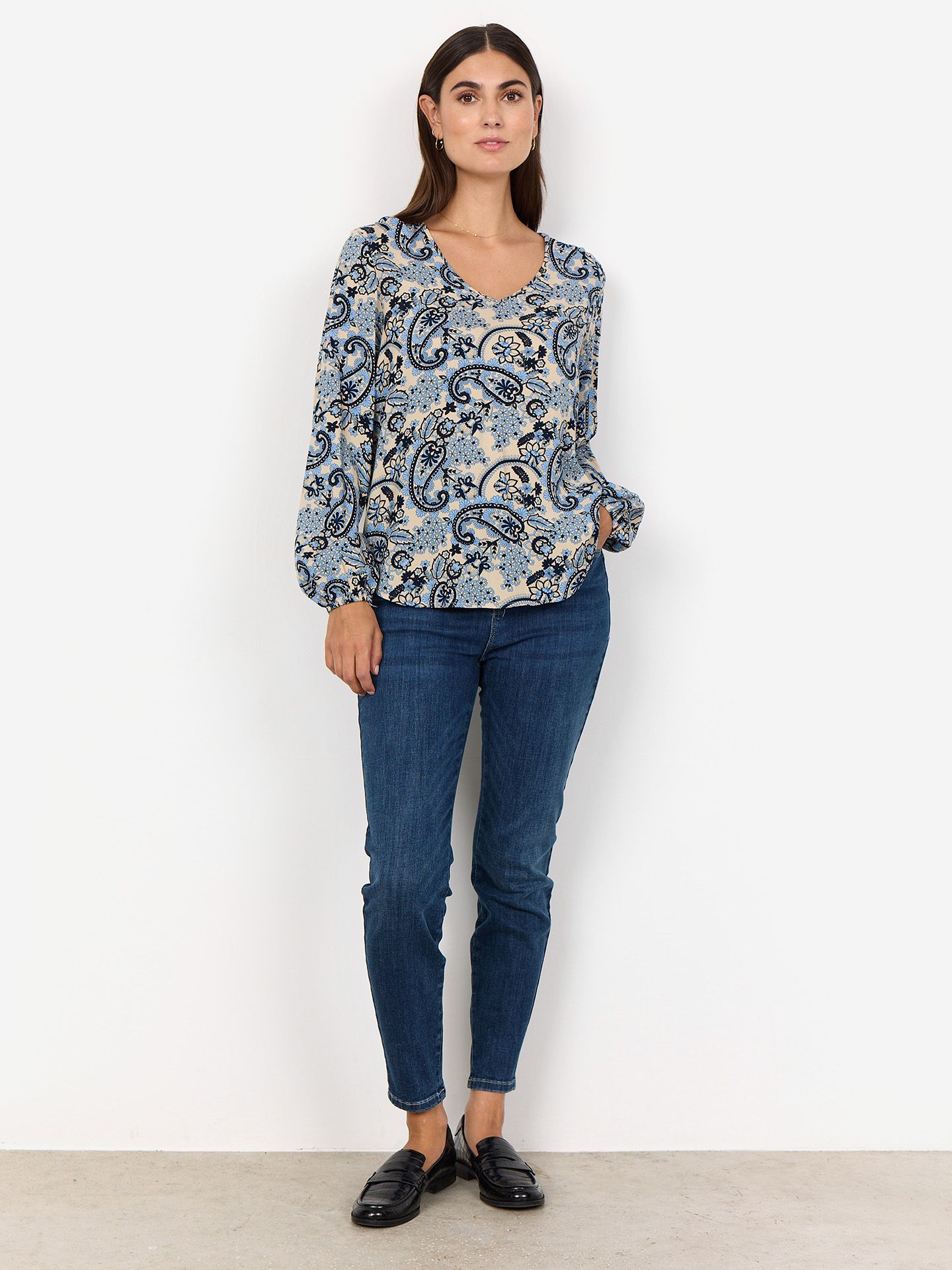 Soyaconcept Blouse Oceana Blauw 00079668-1600