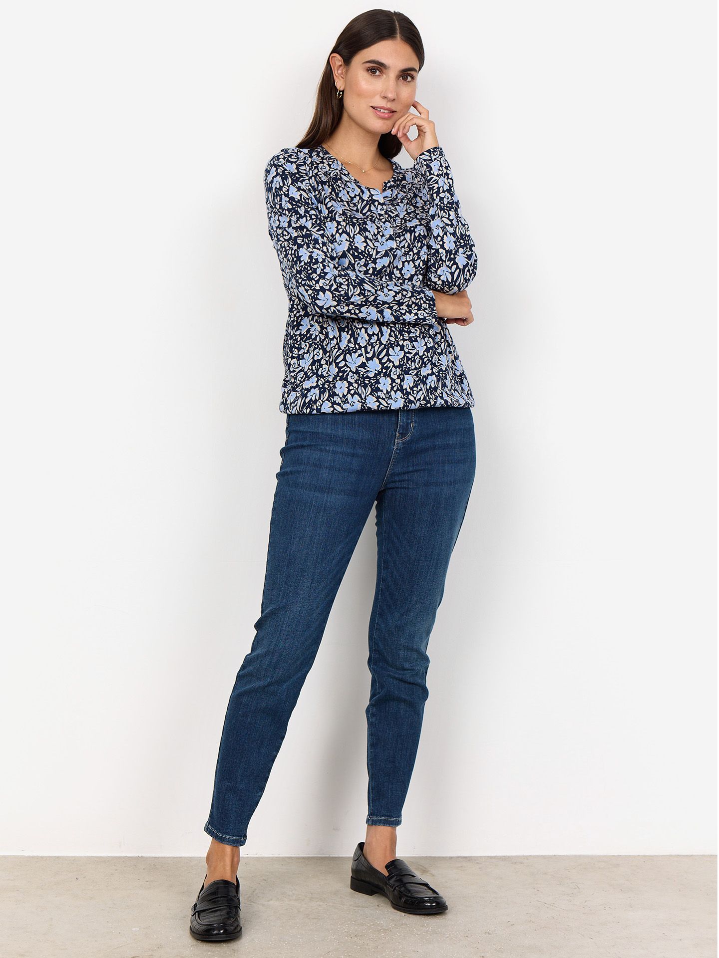 Soyaconcept Shirt Felicity Blauw 00079674-1600