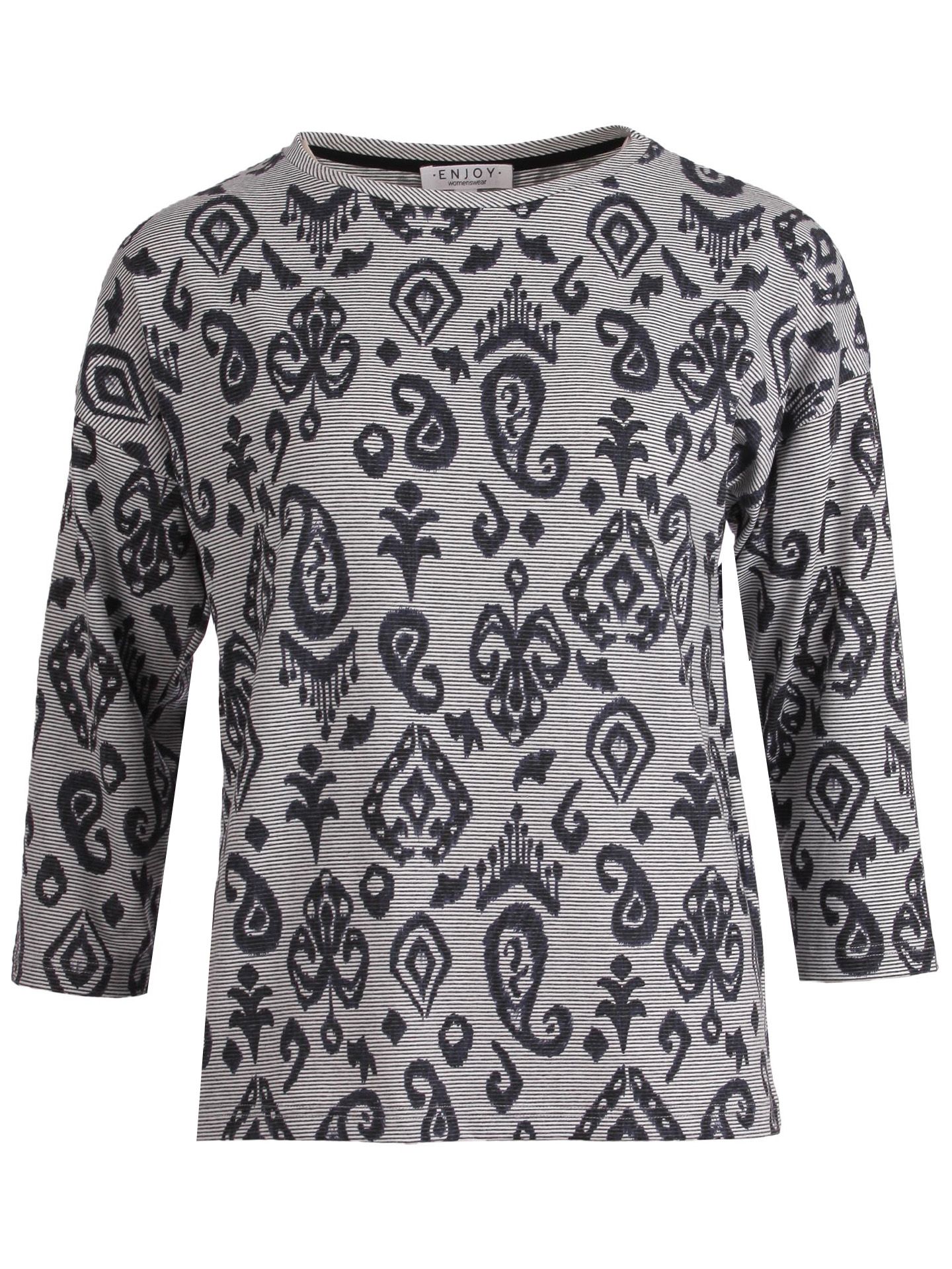 Enjoy Womenswear Shirt Manon Grijs 00079687-7300