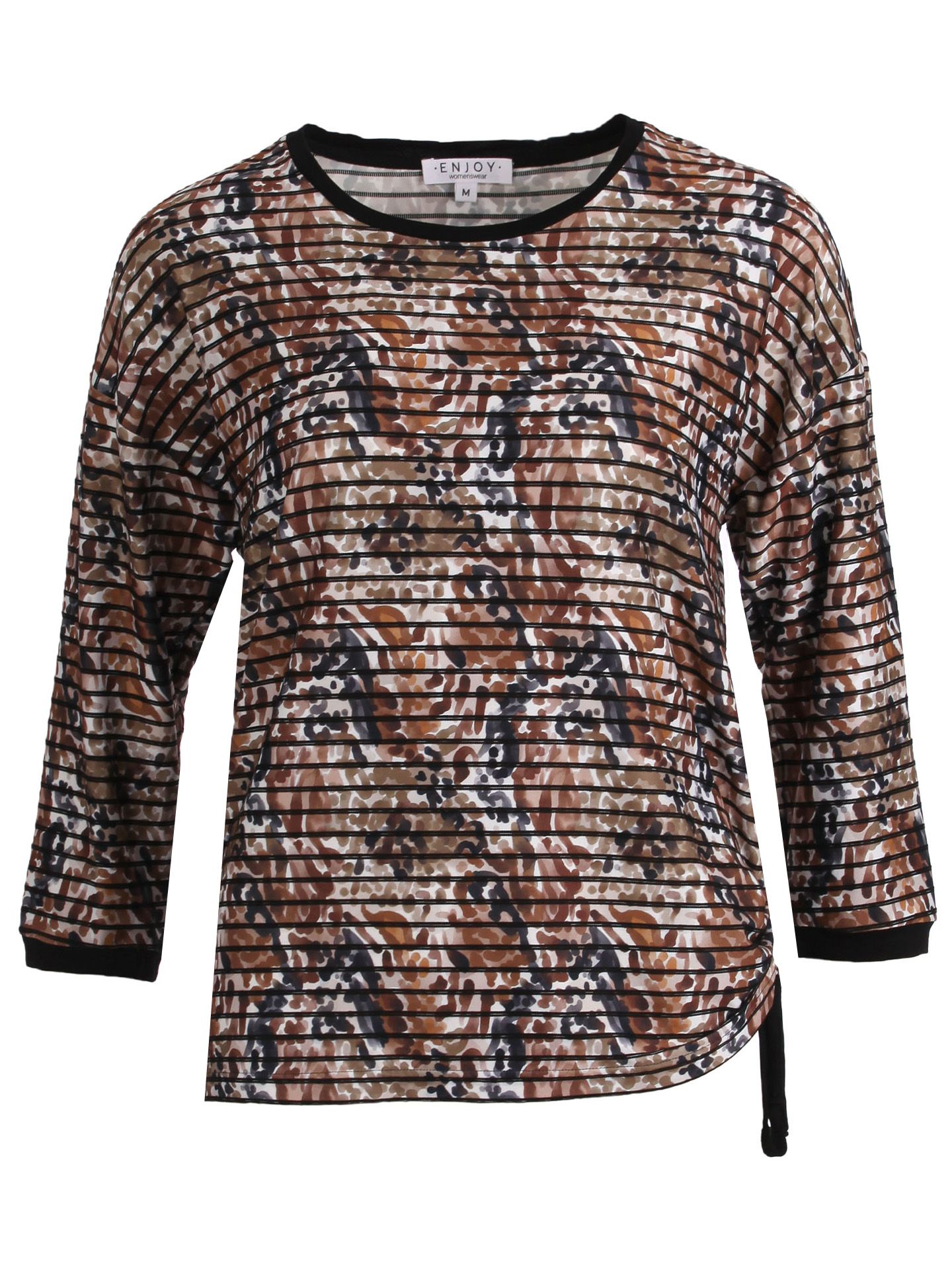 Enjoy Womenswear Shirt Marlou Camel 00079688-2700