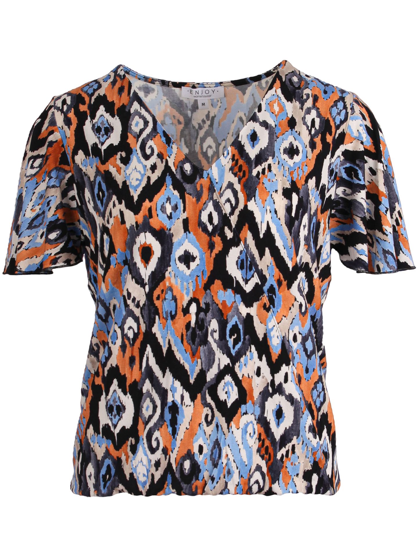 Enjoy Womenswear T-shirt Nima Blauw 00079698-1410