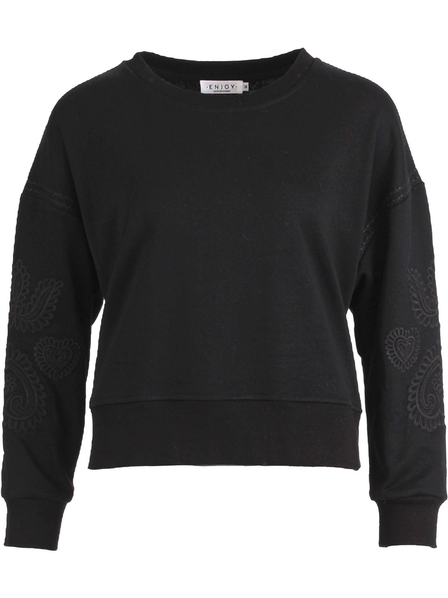 Enjoy Womenswear Sweater Manon Zwart 00079701-7500