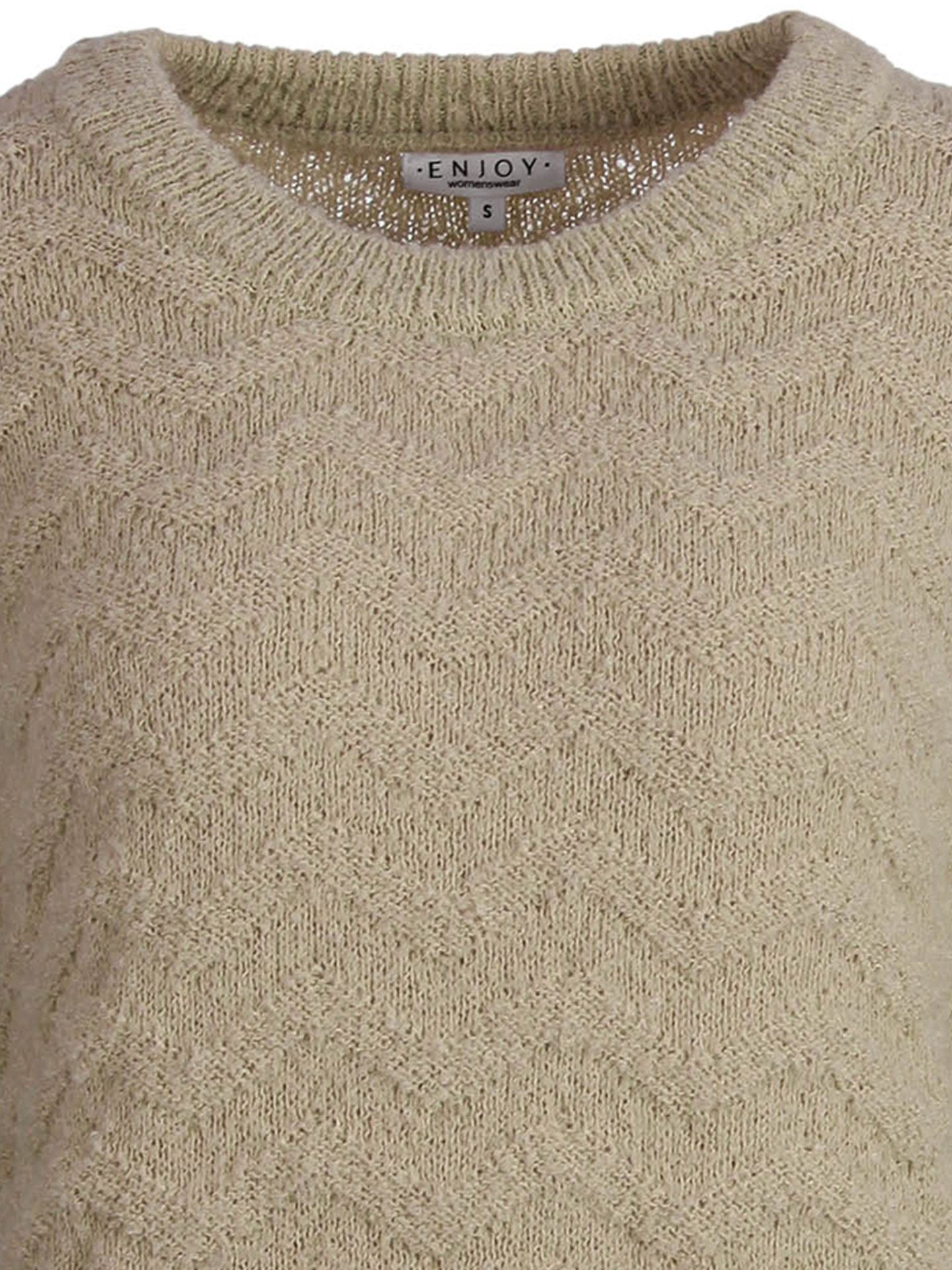 Enjoy Womenswear Trui Inge Beige 00079703-5201