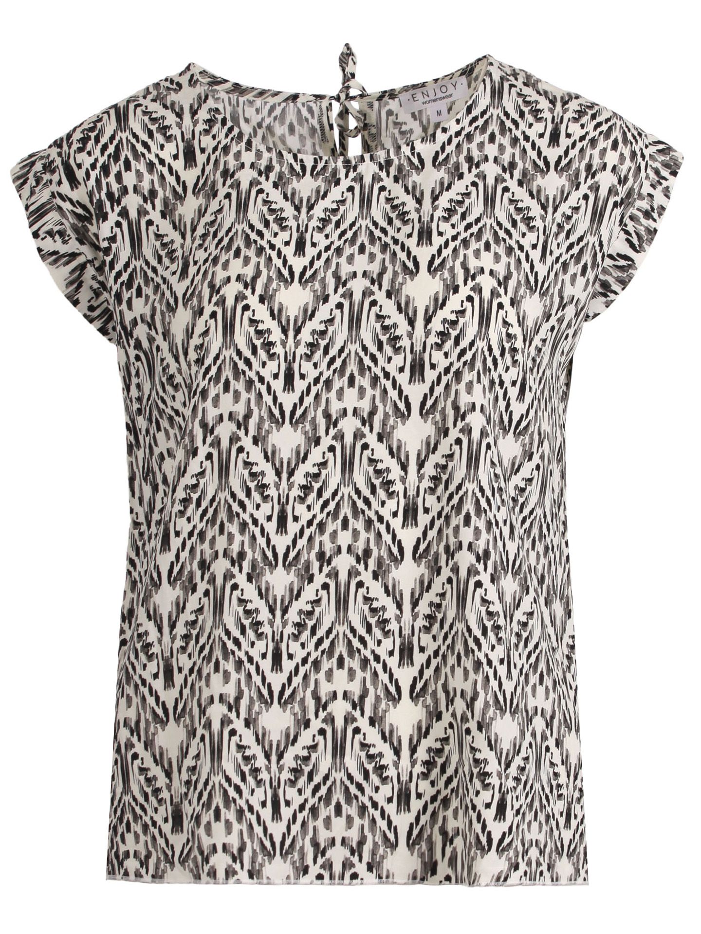 Enjoy Womenswear Blouse Millie Zwart 00079709-7500