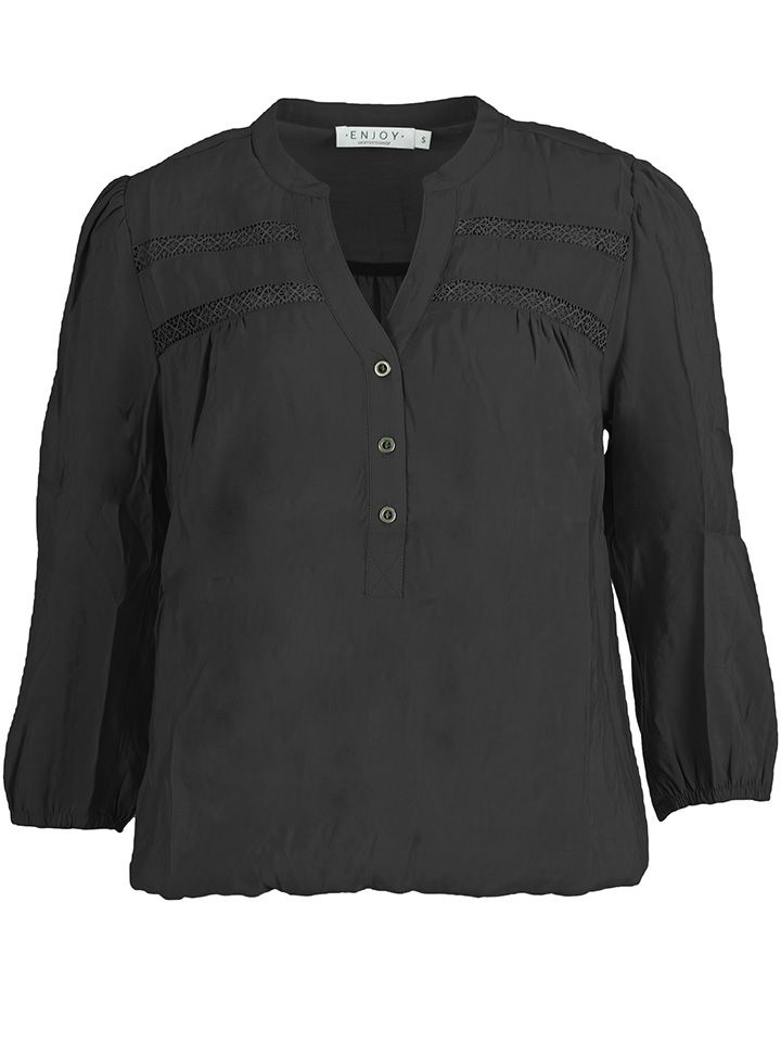Enjoy Womenswear Blouse Giny Zwart 00079715-7500