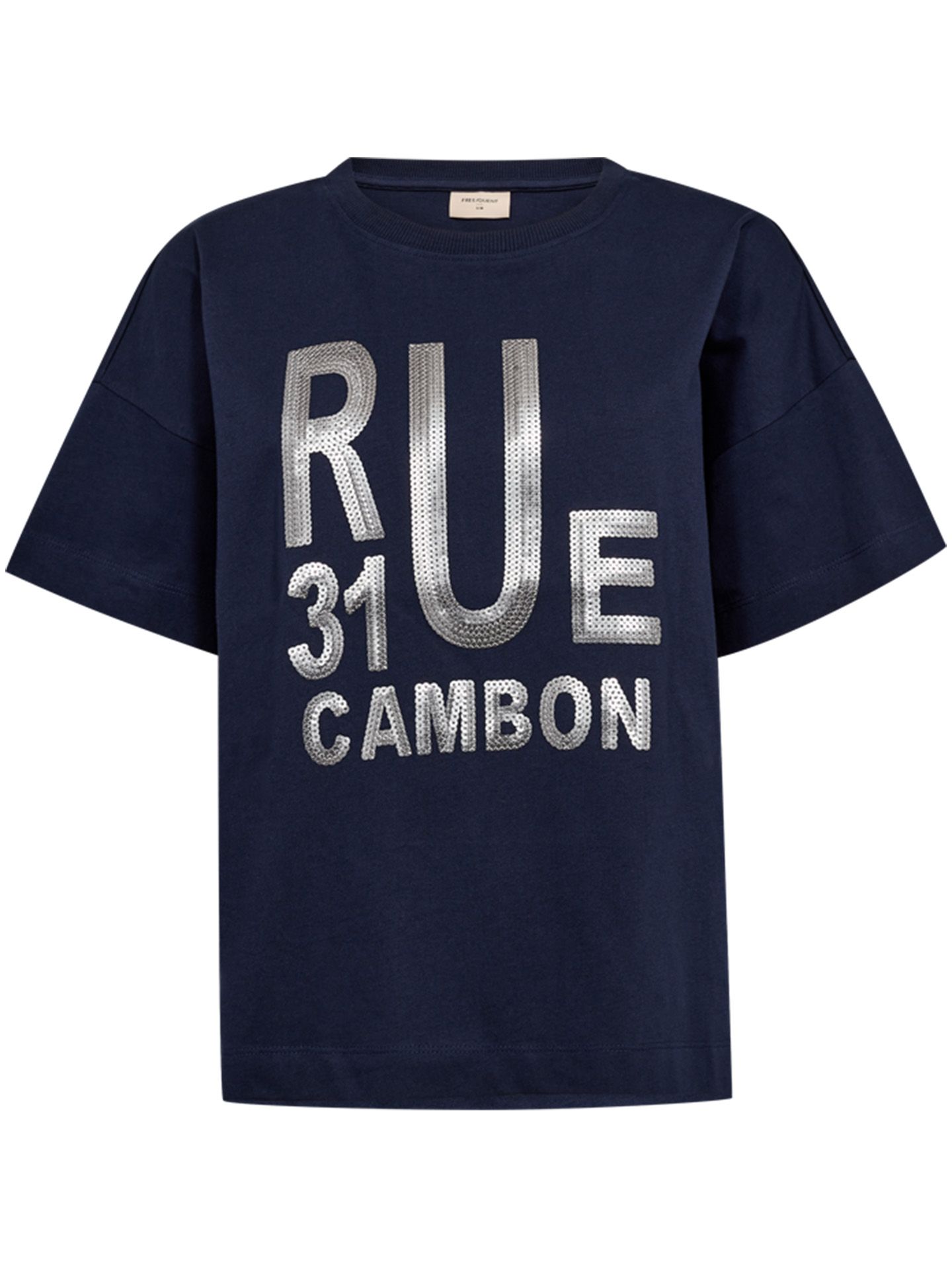 Freequent T-shirt Carol Blauw 00079749-1500