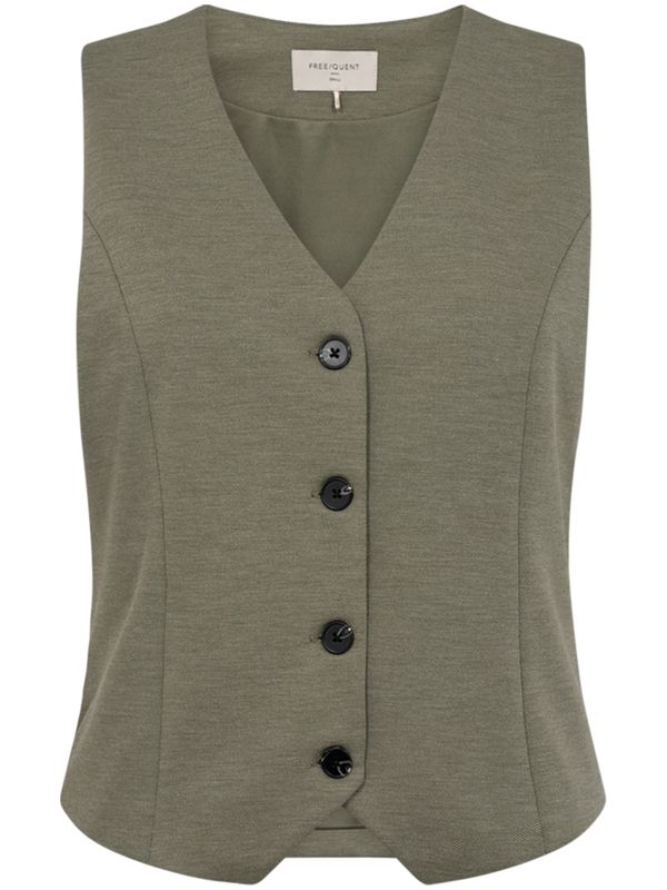 Freequent Gilet Nanni Groen 2900074038023