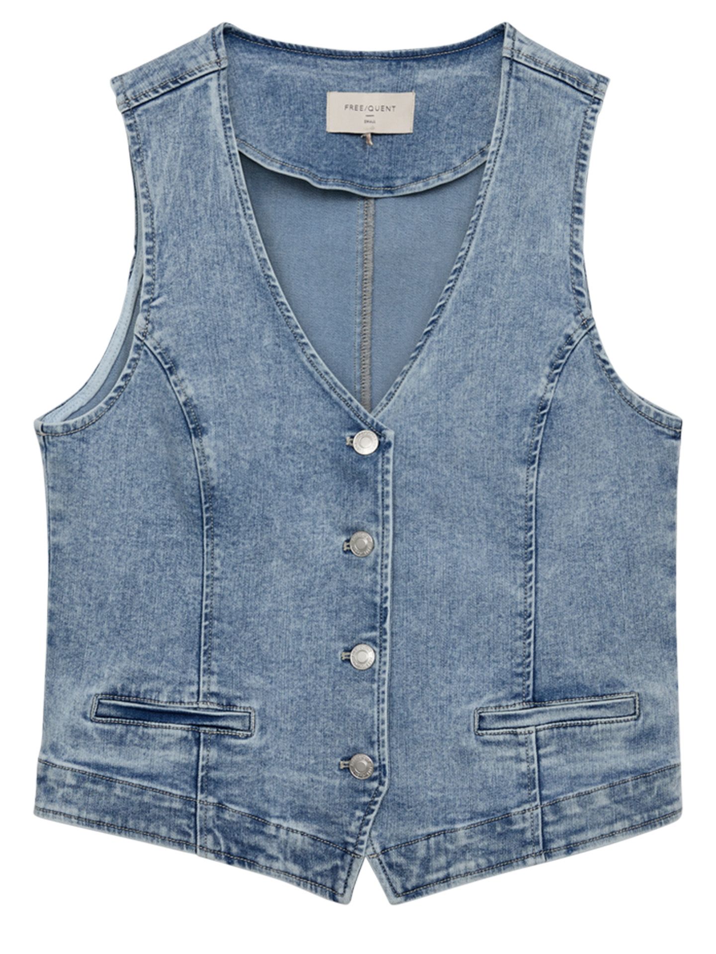 Freequent Gilet Hanna Blauw 00079766-500