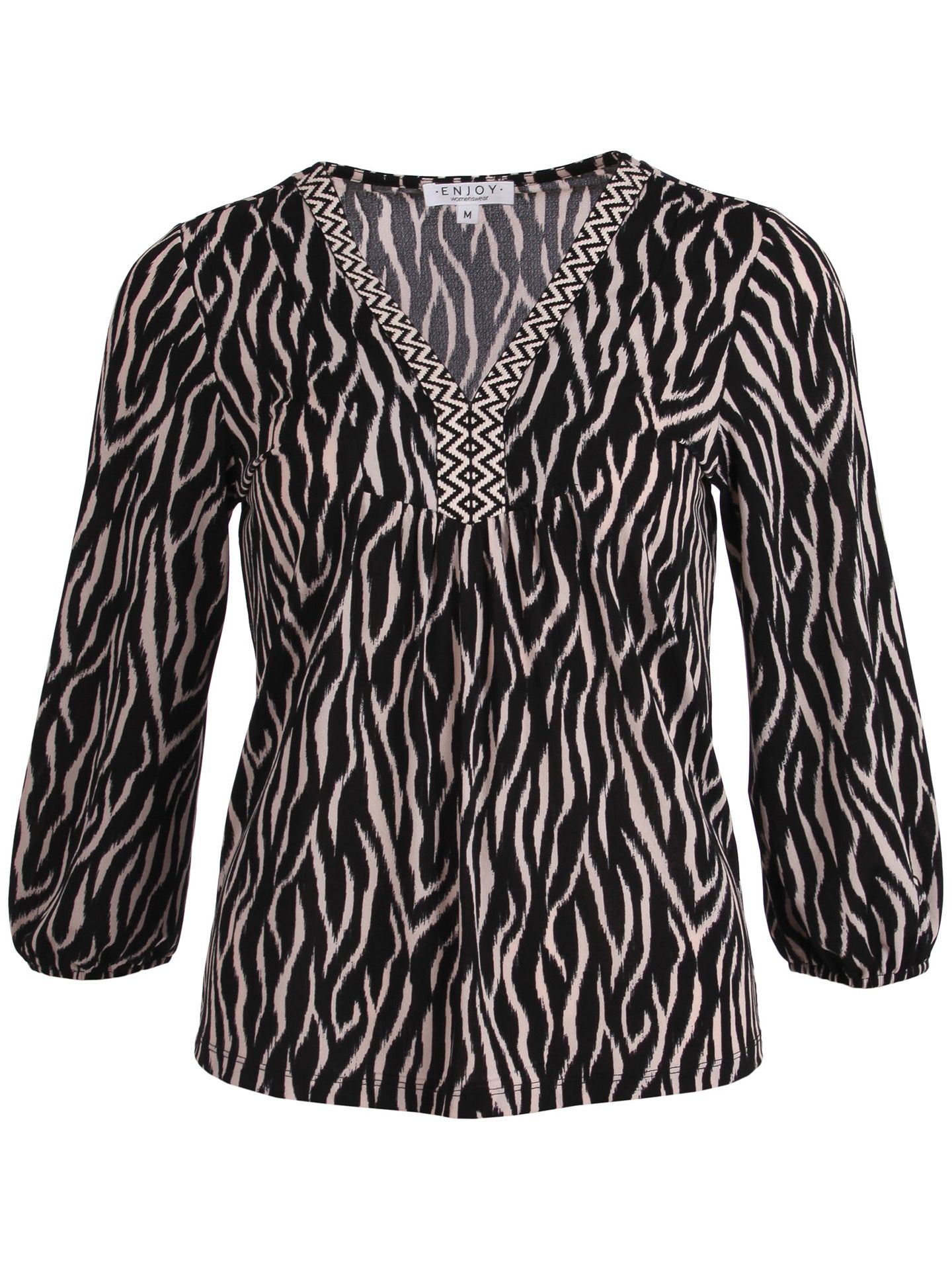 Enjoy Womenswear Blouse Lou Zwart 00079896-7500