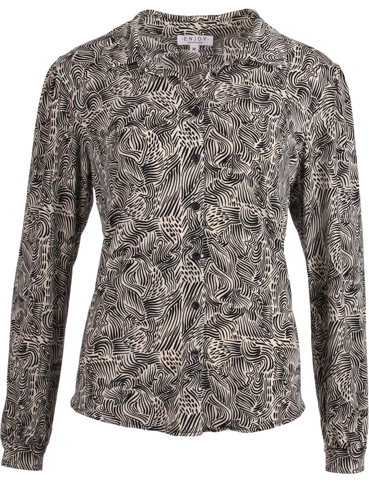 Enjoy Womenswear Blouse Rowan Zwart 00079897-7500