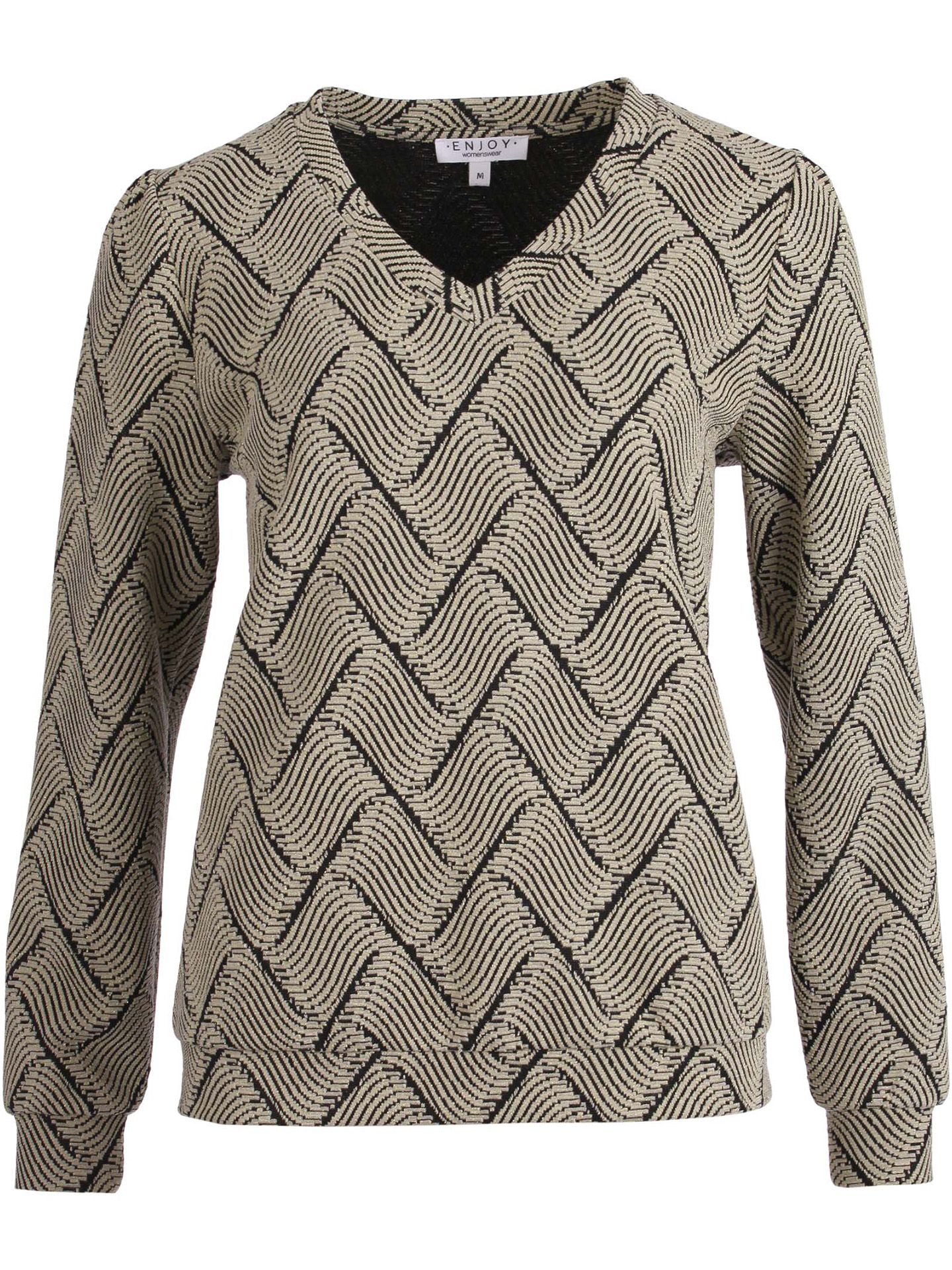 Enjoy Womenswear Sweater Roos Zwart 00079905-7500