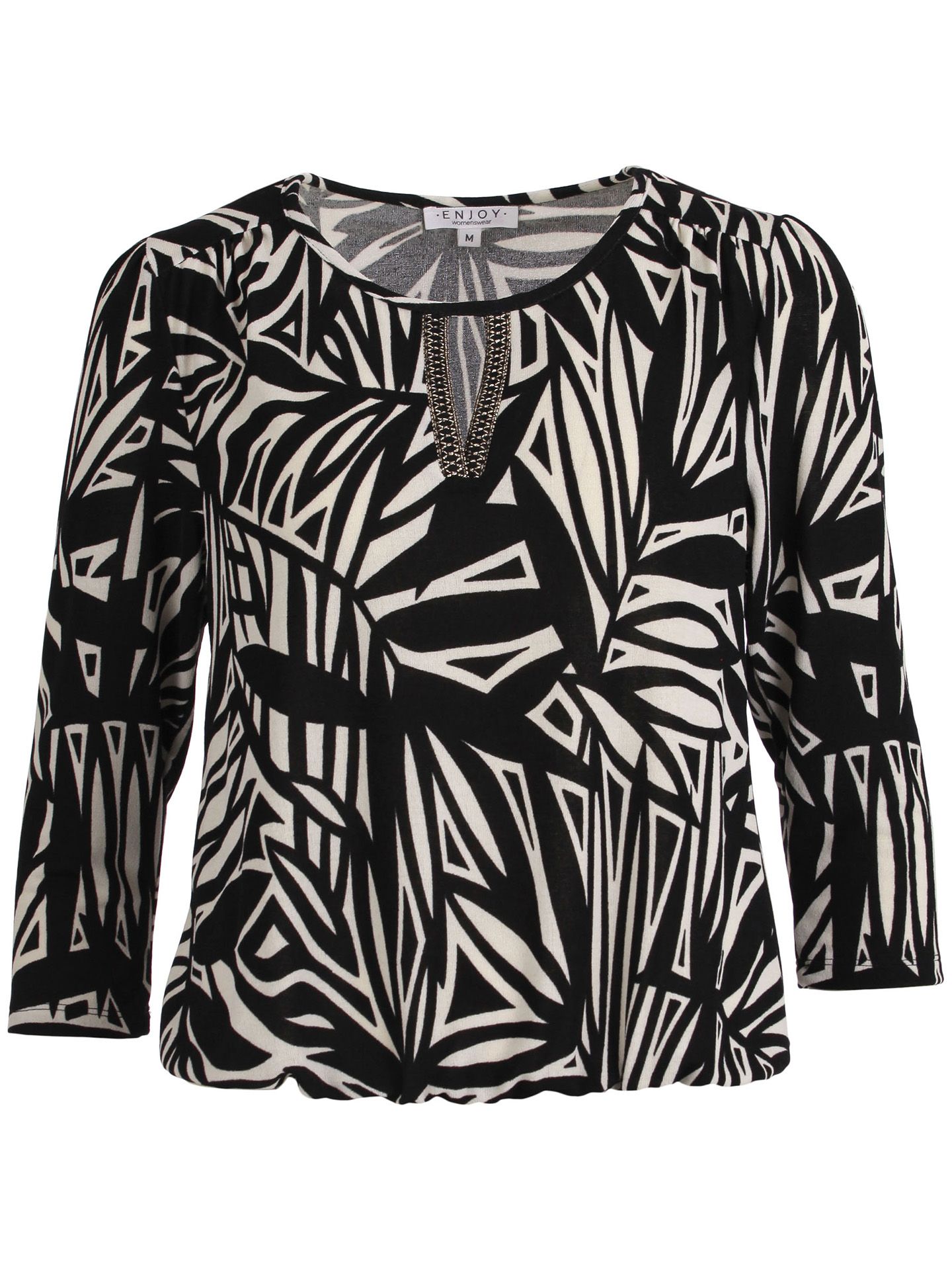 Enjoy Womenswear Shirt Aimee Zwart 00079906-7500