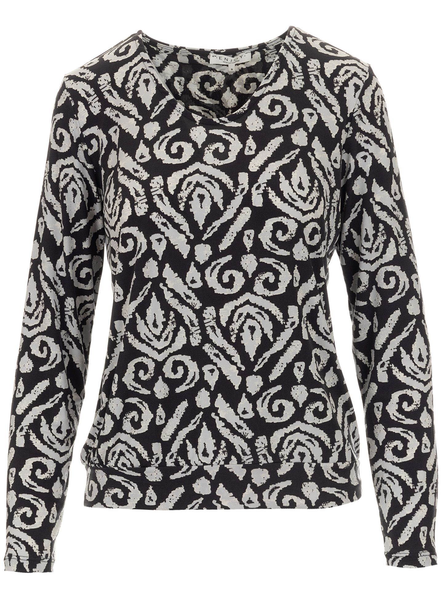 Enjoy Womenswear Blouse Isabelle Grijs 00079909-7700