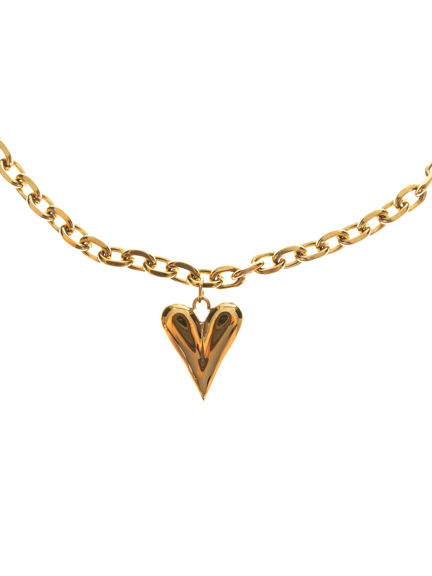 Schijvens mode Ketting Love Goud 00079937-2400