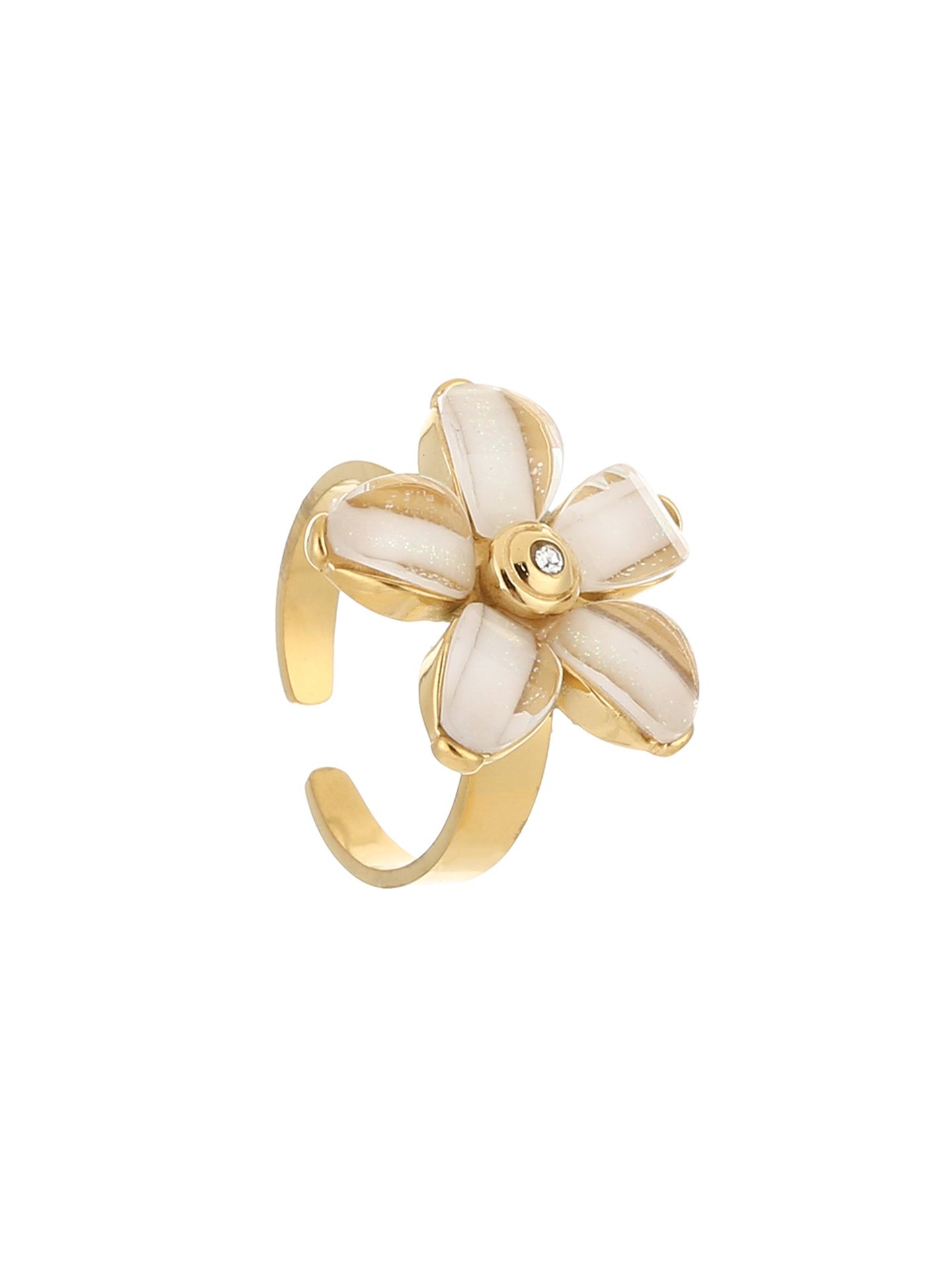 Schijvens mode Ring Florine Goud 2900074321019