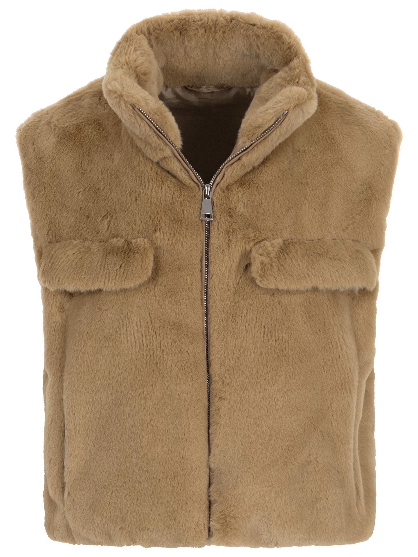 From Paris with Love Gilet Kae Camel 00079978-5300