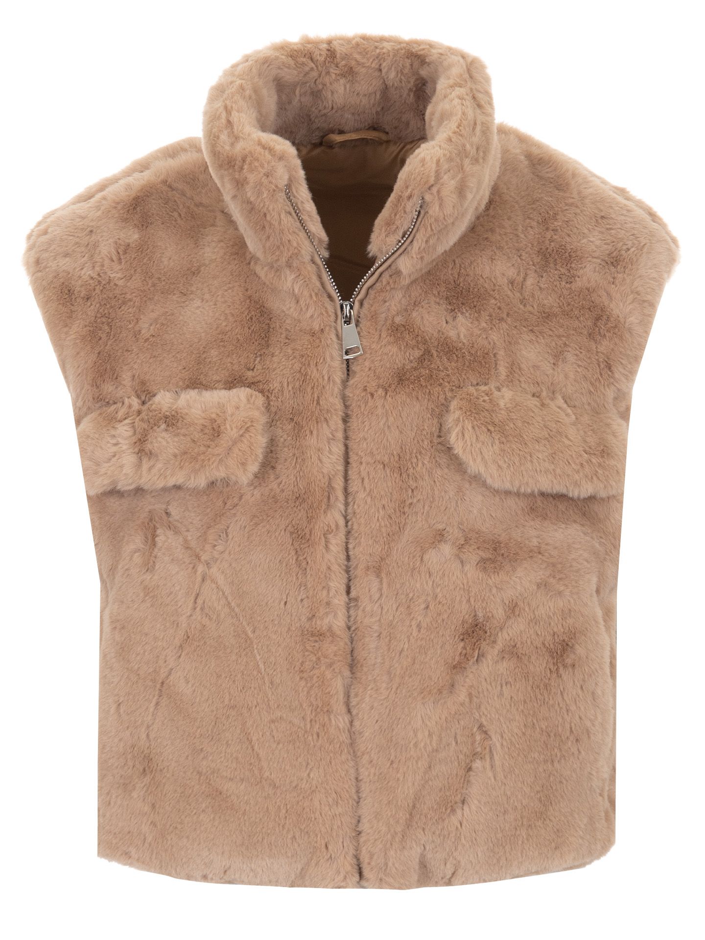 From Paris with Love Gilet Kae Camel 00079978-5310