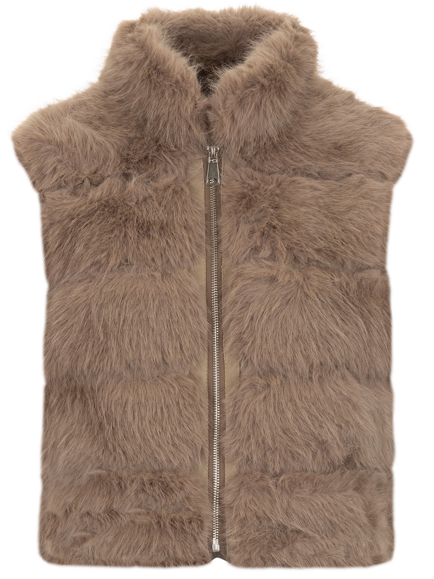 From Paris with Love Gilet Wilma Taupe 00079979-5500