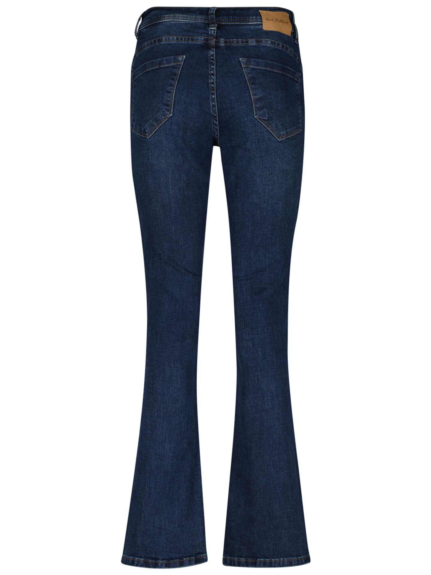 Red Button Flared Jeans Babette Blauw 00079994-582