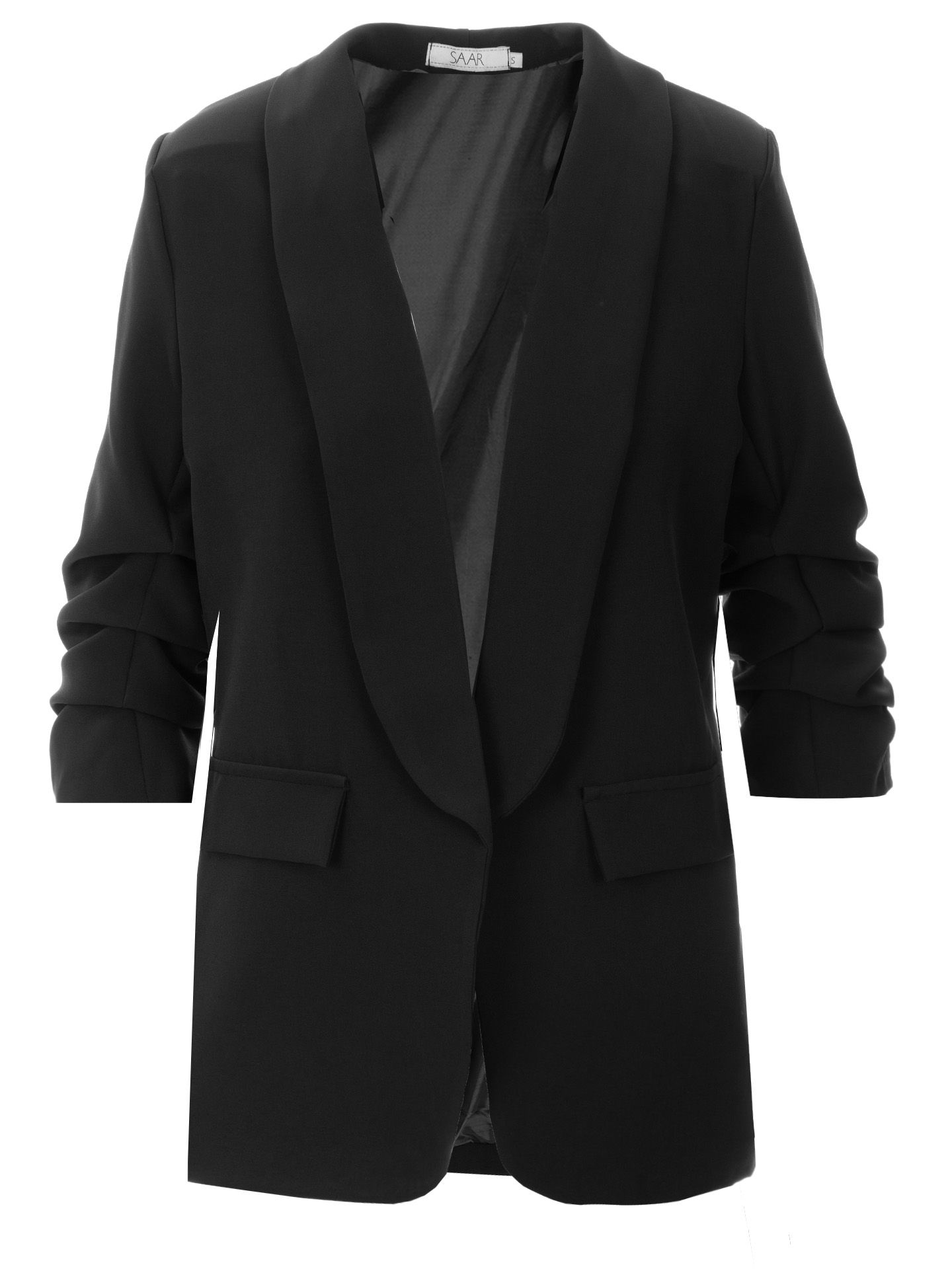 SAAR Blazer Noore Zwart 00080009-7500