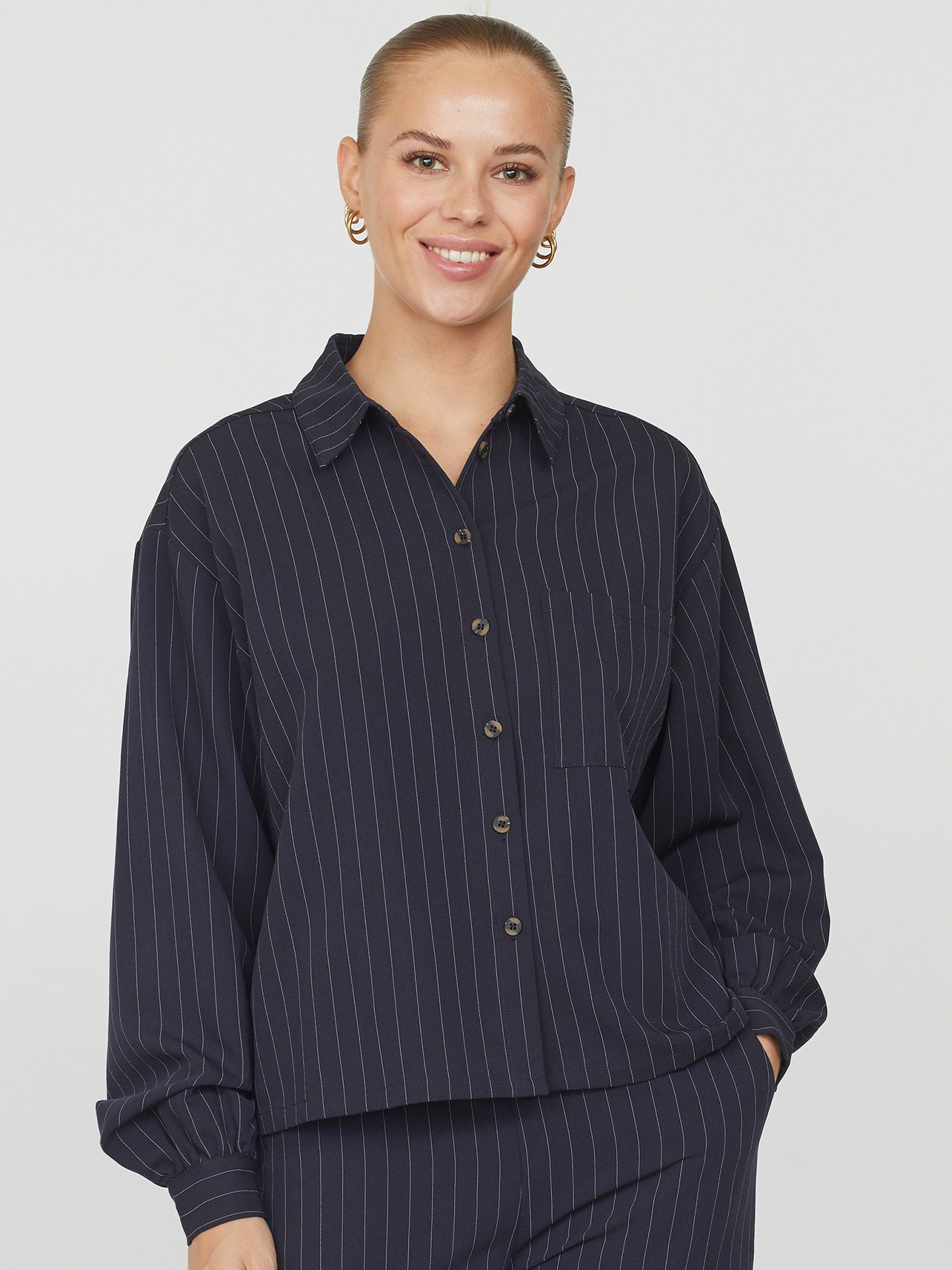 Sisters Point Blouse Verina Blauw 00080012-1500