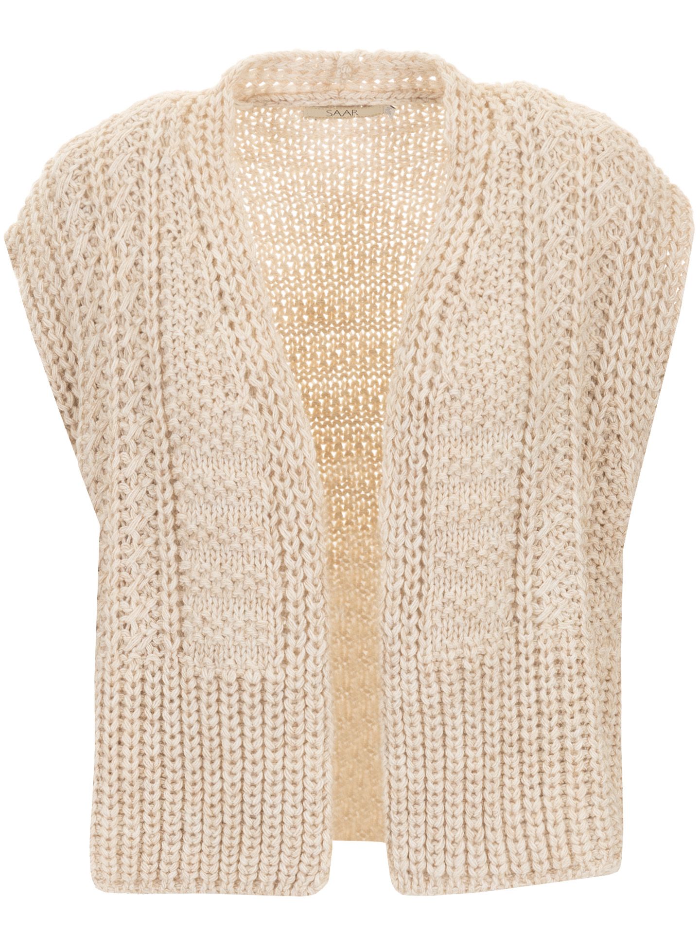 SAAR Gilet Nynthe Beige 00080029-5200