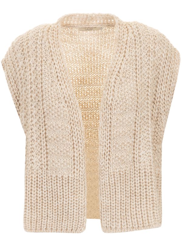 SAAR Gilet Nynthe Beige 2900074476023