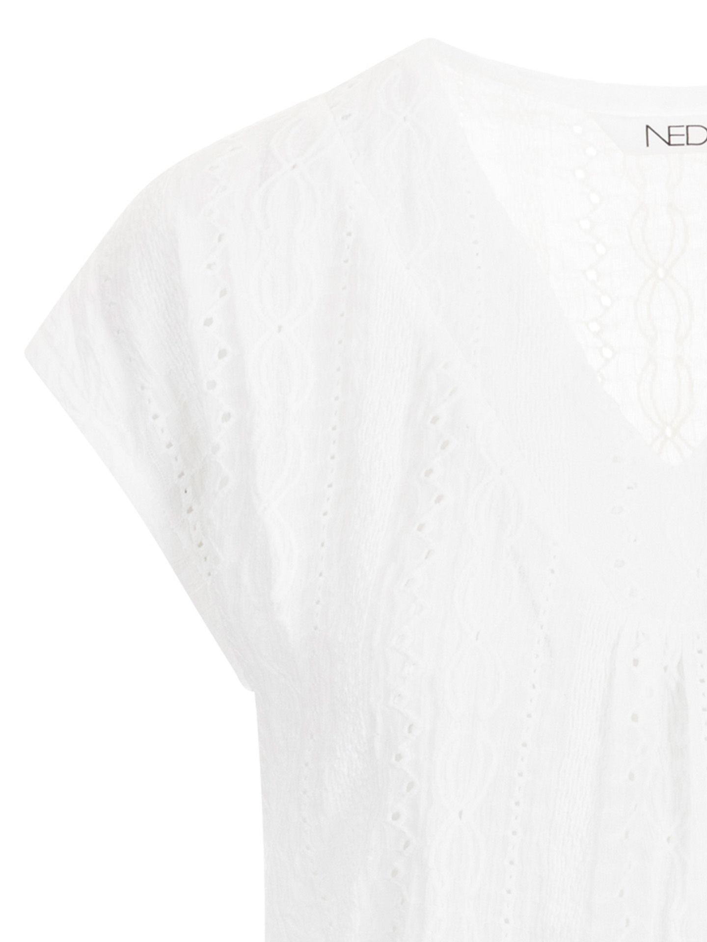 NED Shirt Sering Off white 00080147-5050