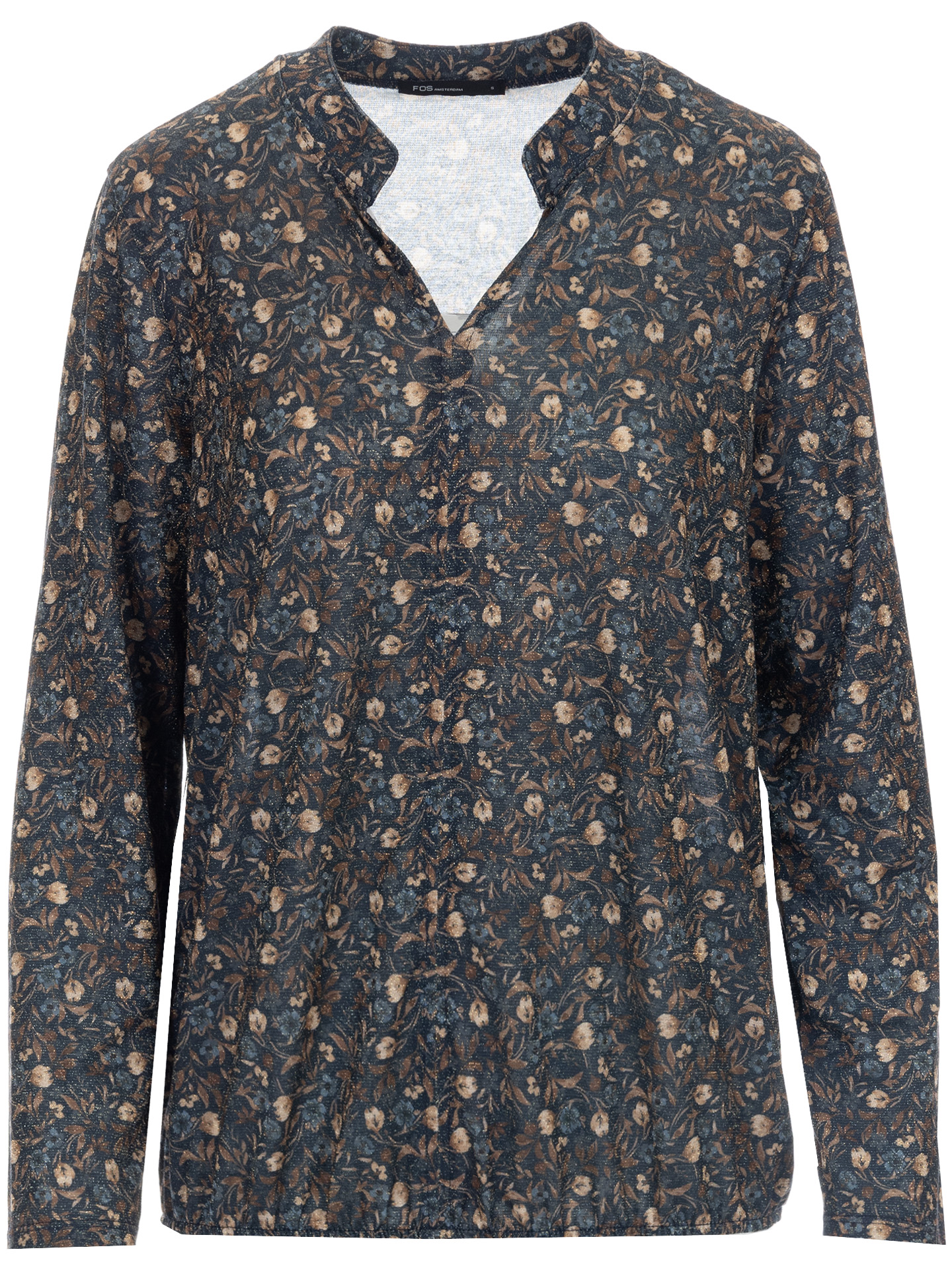 FOS Fashion Shirt Didi Blauw Schijvens Mode