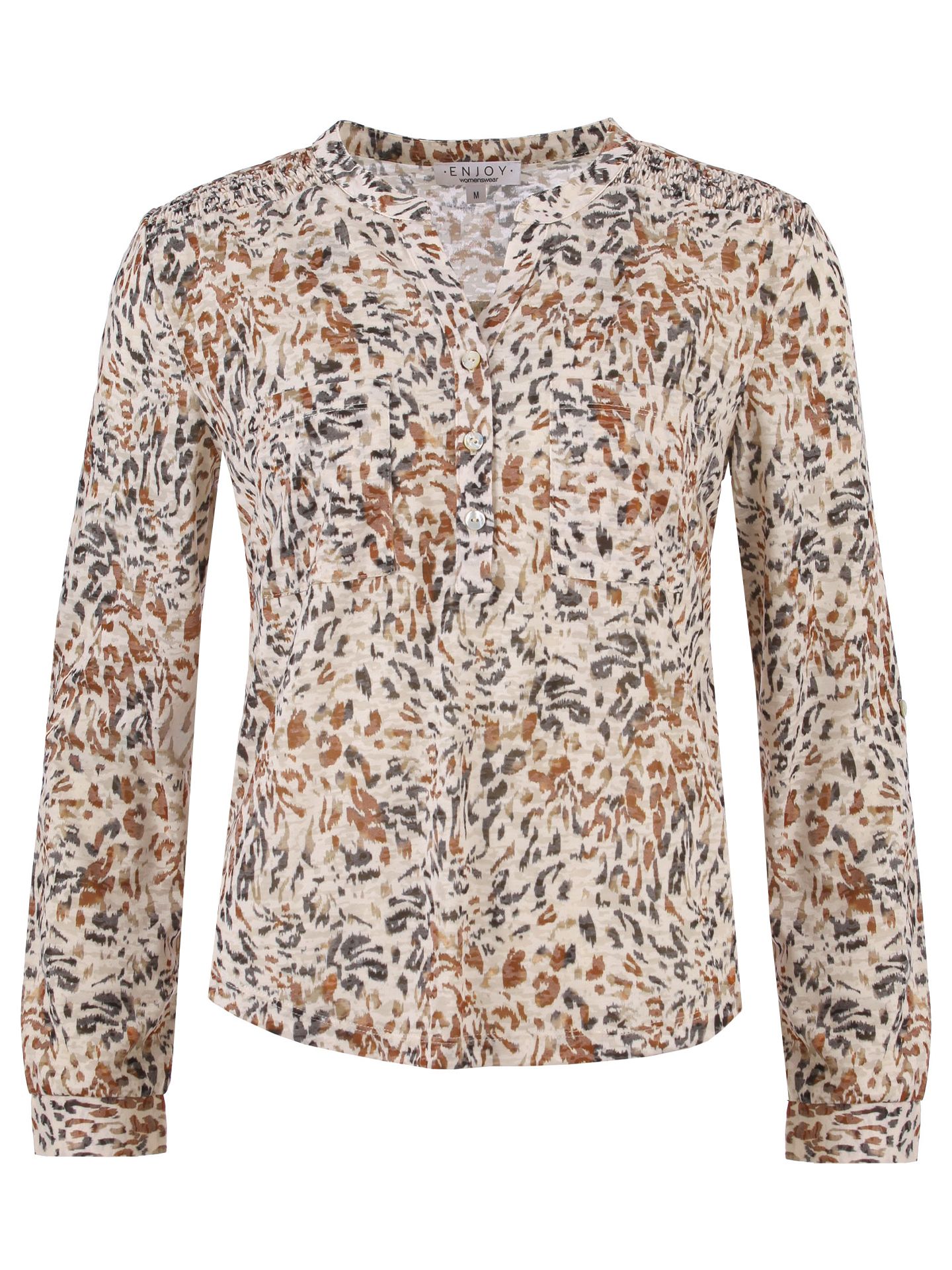 Enjoy Womenswear Shirt Marly Camel 00080203-2700