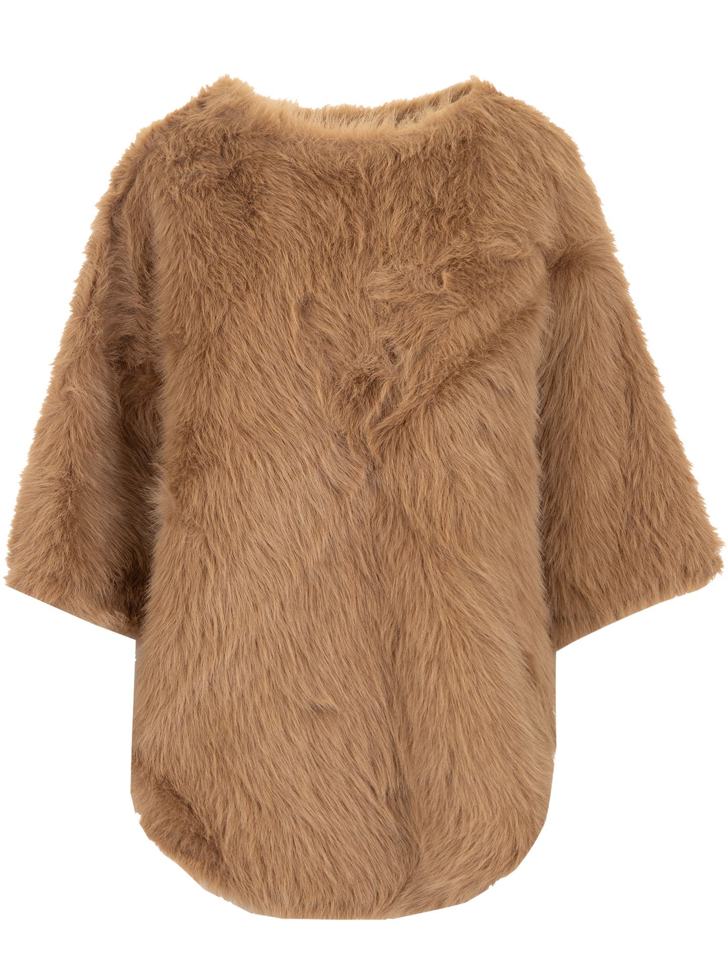 Schijvens mode Poncho Pipa Camel 00080248-5300