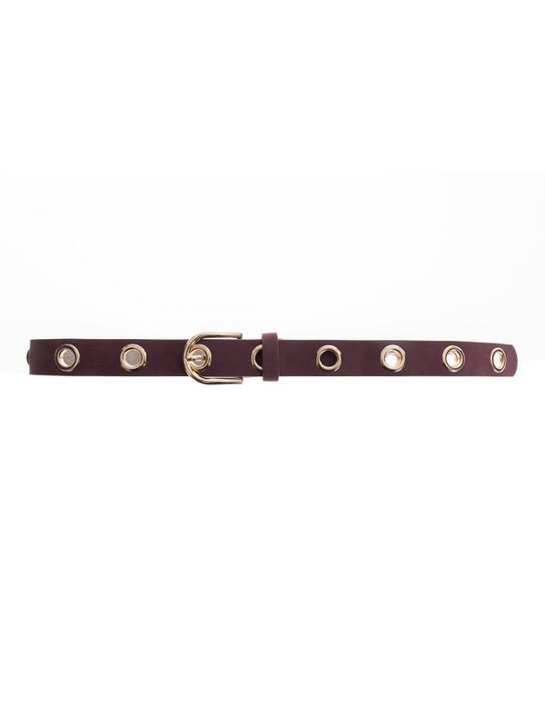 Schijvens mode Riem Loua Rood 2900078887054