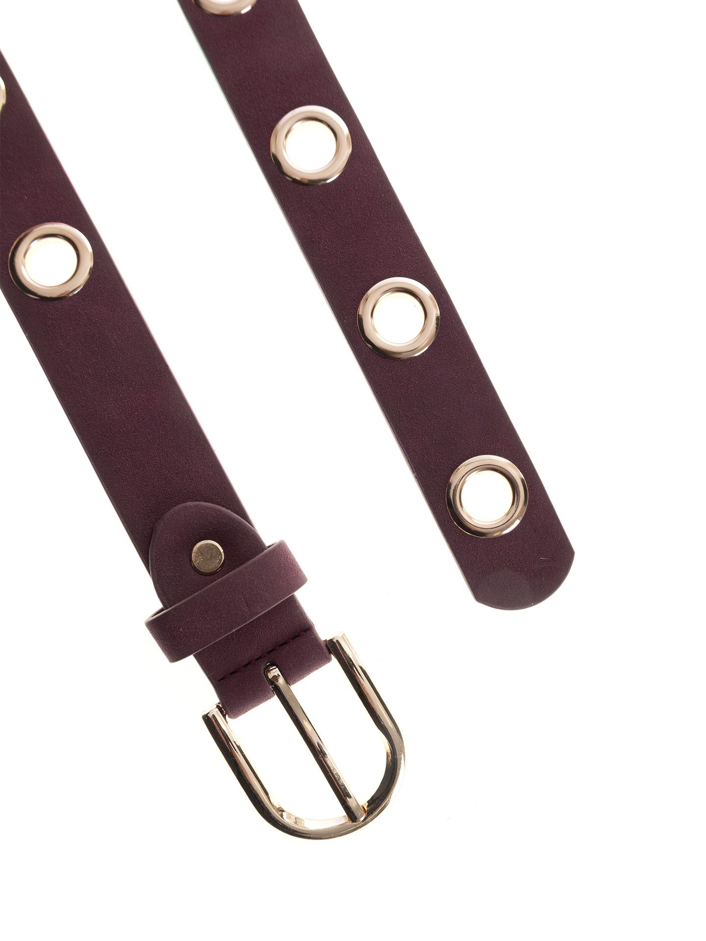 Schijvens mode Riem Loua Rood 00080260-3600