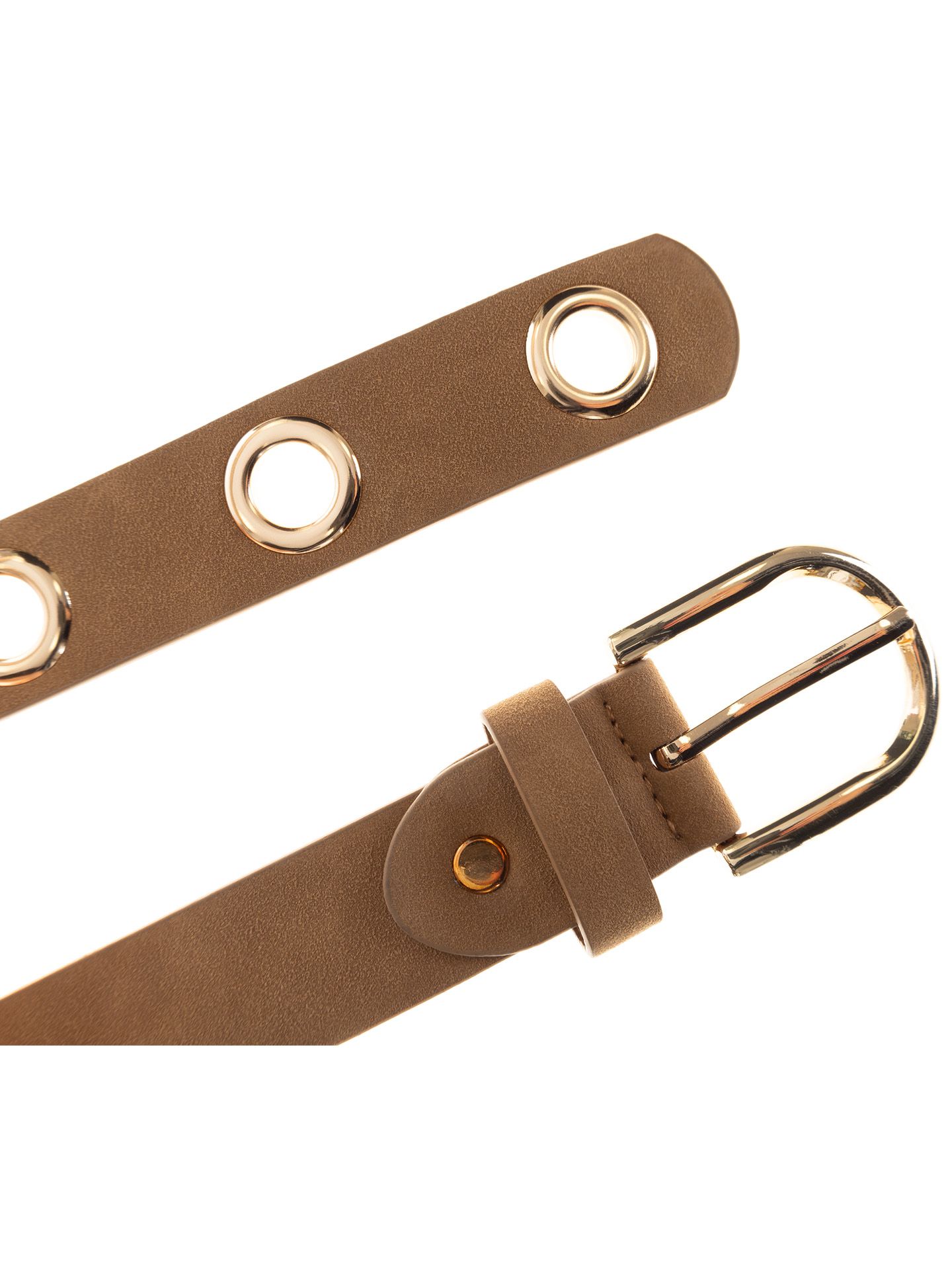 Schijvens mode Riem Loua Camel 00080260-5300