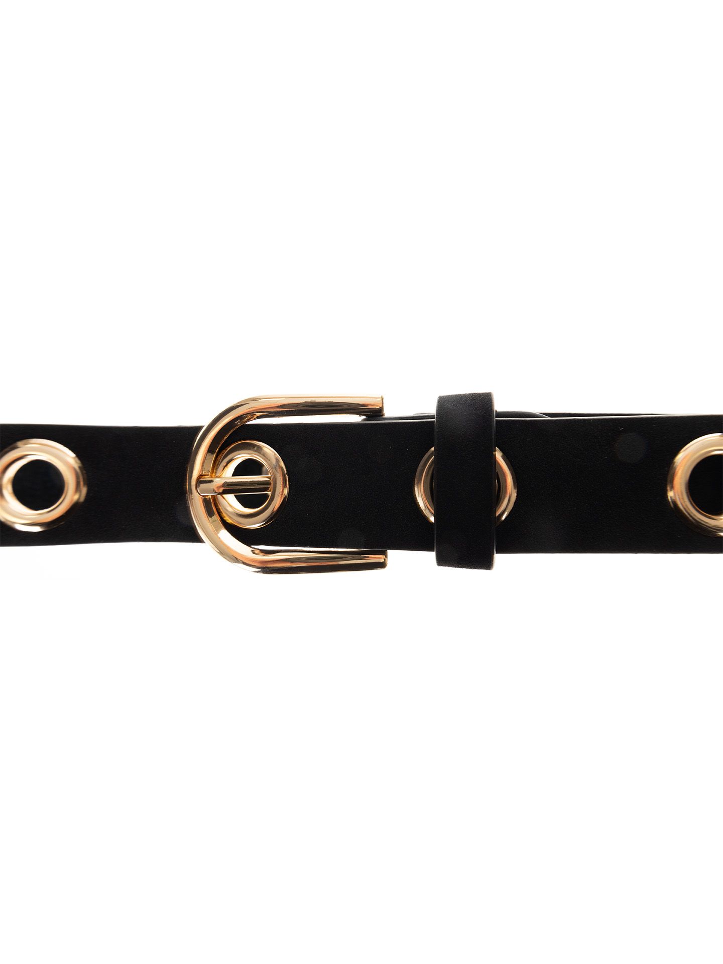 Schijvens mode Riem Loua Zwart 00080260-7501